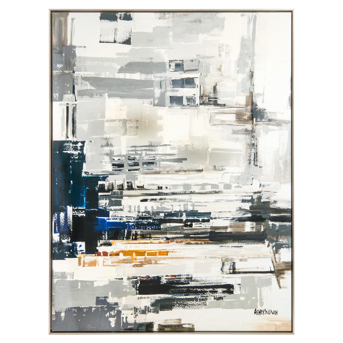 47"W X 63"H X 2"D ASHLEY SULLIVAN’S LET IT ALL FALL OFF