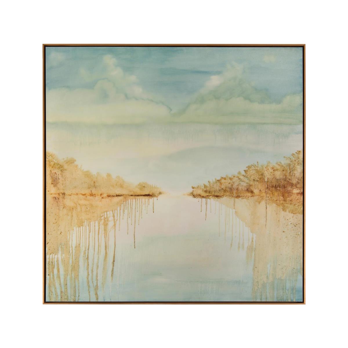 04H55"W X 55"H X 2"D HAYDEN HALL'S I ONCE WAS LOST