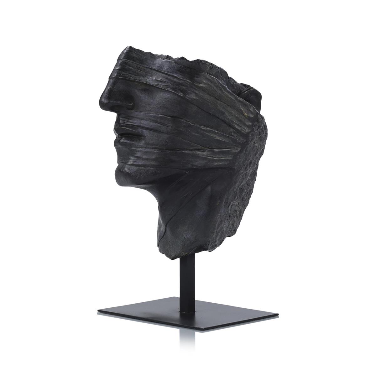 03-14.5Hx8.5Wx8.5D COUNTENANCE SCULPTURE