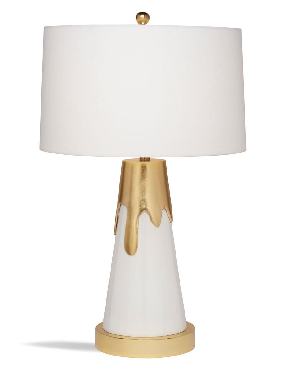 HS28"H MELTED TABLE LAMP