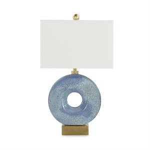 tomo.　ライトブルー　25サイズ Powder Blue Wave Lamp-$475.00 - Peach Tree Designs