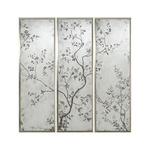 バスキア、ヘリング、シャーフ、レオマルカコレクション H-PASTORALE MIRROR PANELS (SET OF 3)