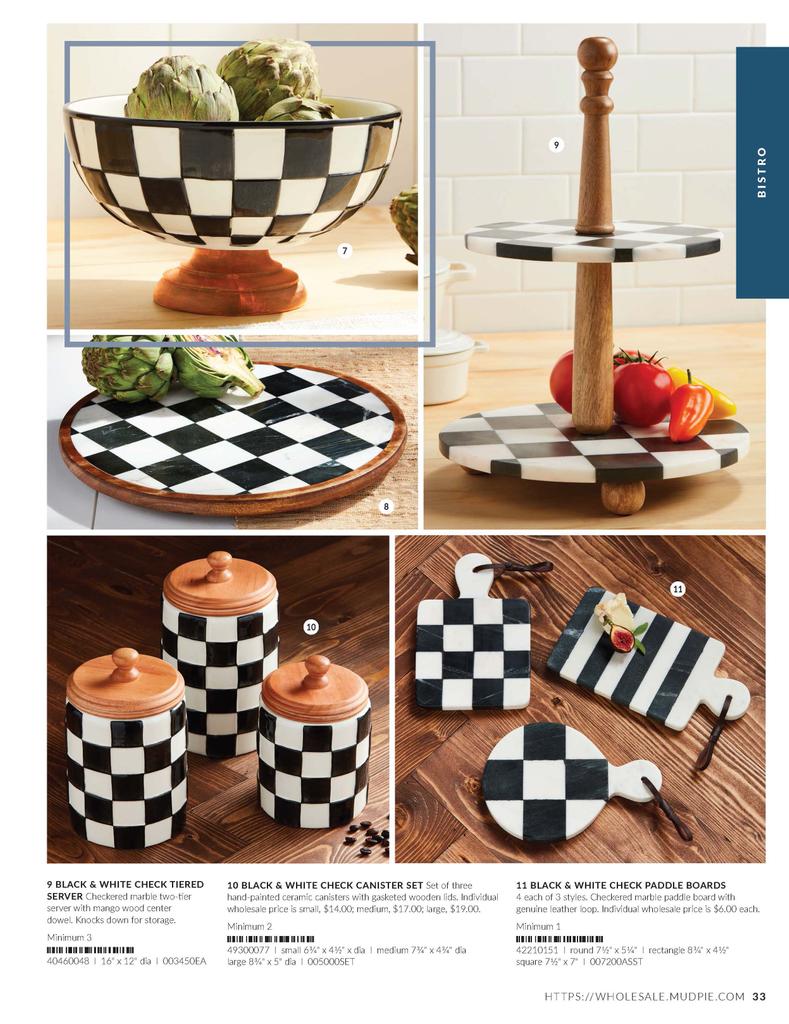 Mud Pie White Beaded Trivet & Tartan Set, Trivet 2 1/2" X 8