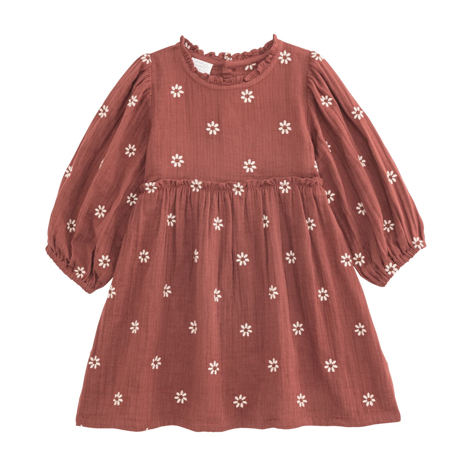 15000326-3T | Daisy Embroidery Dress