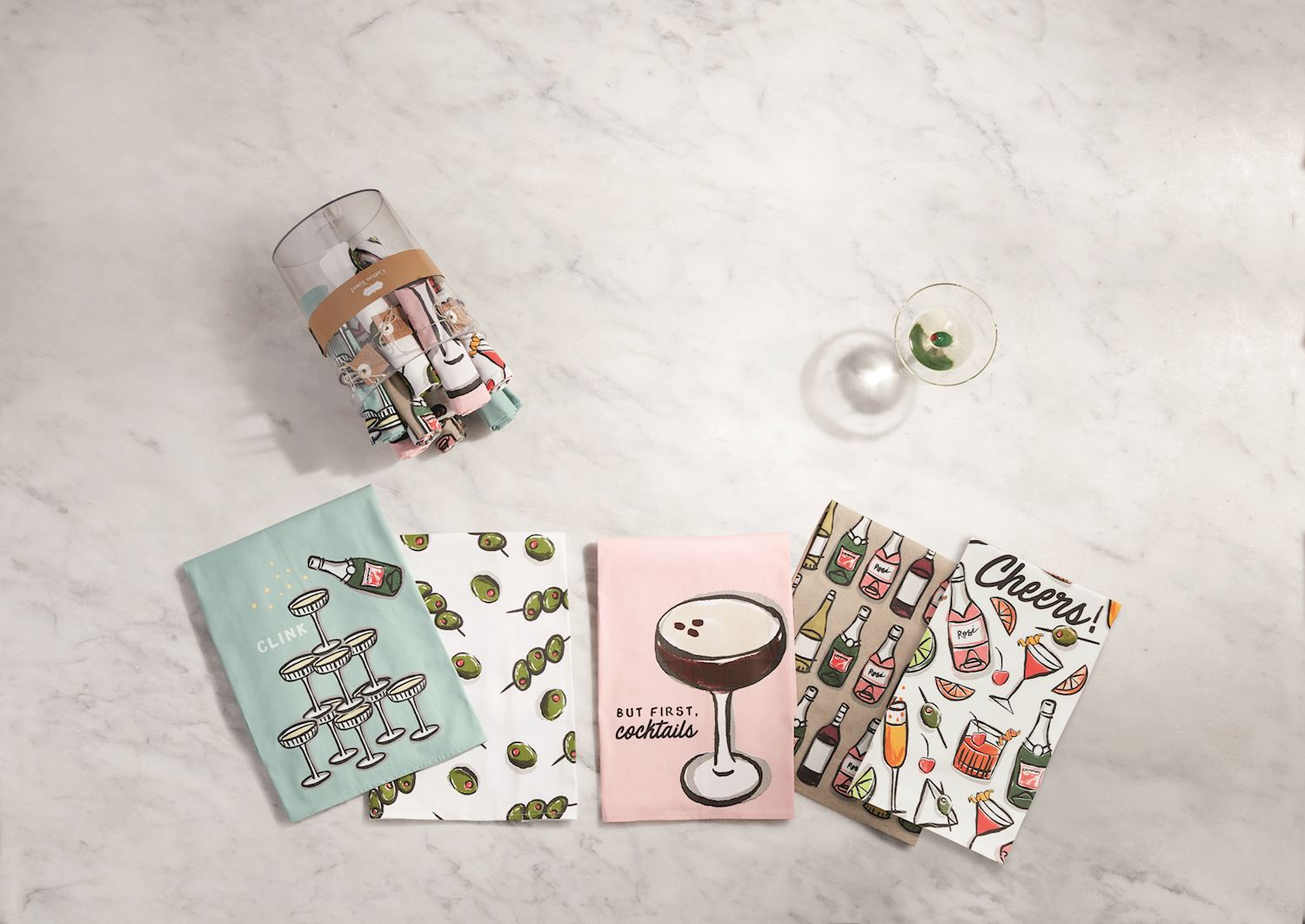 Mud Pie Bar Towels - Thumbnail 2