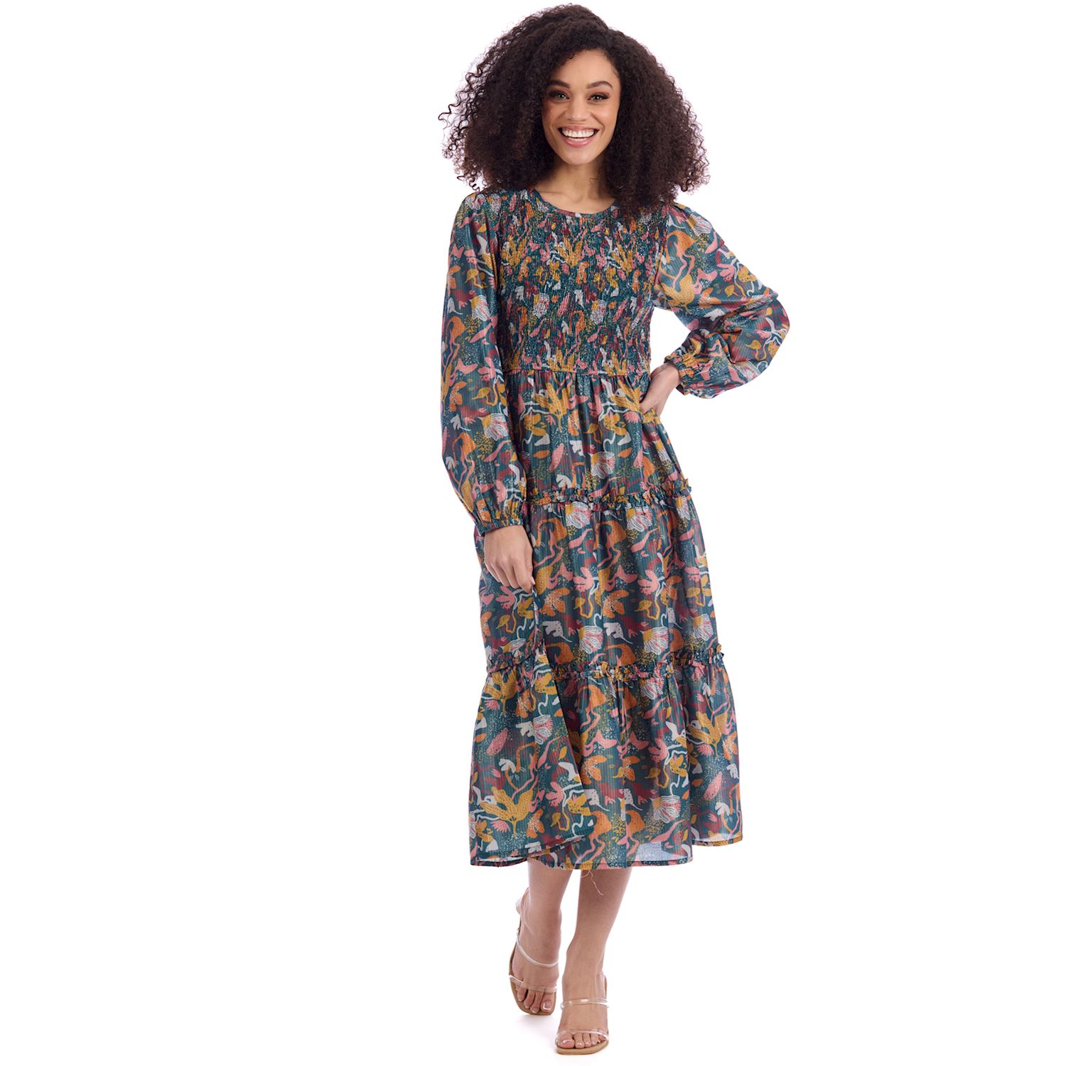 knee length dresses for ladies The Walton Plaid Midi Dress by Mud Pie  Women's Clothing Boutique