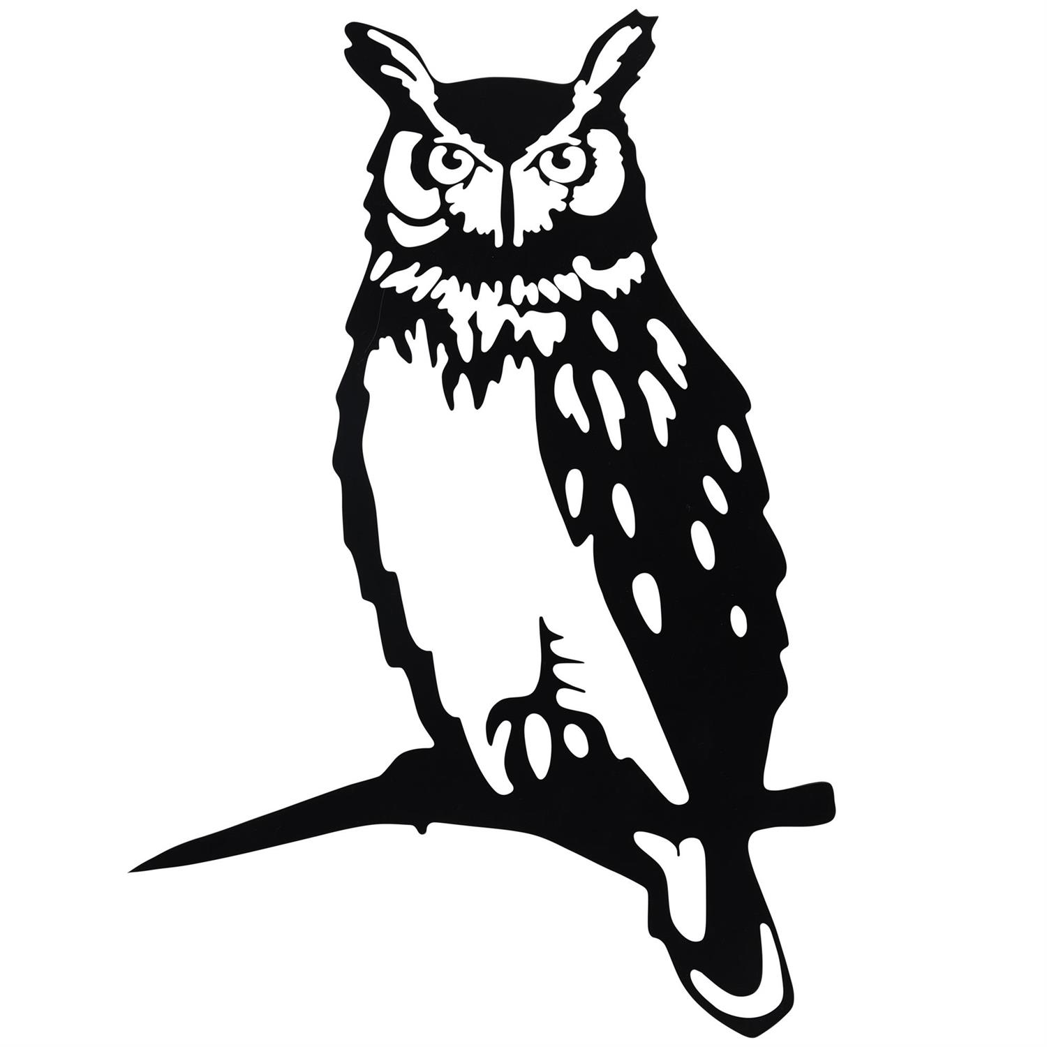 Primitives By Kathy Wholesale Owl Metal Outdoor Art OneCoast