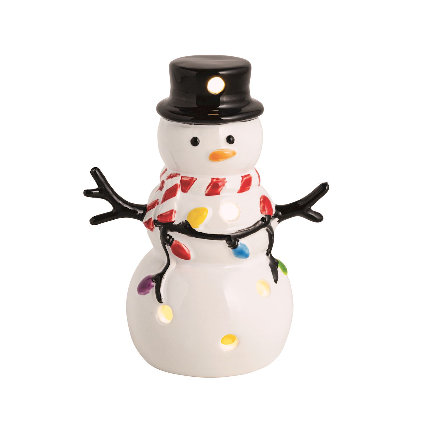 Mud Pie Wholesale Snowman LightUp Sitter OneCoast