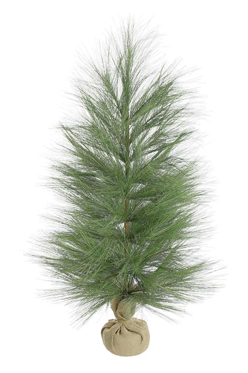 X1703 | LONG NEEDLE PINE TREE IN BURLAP BAG, 42