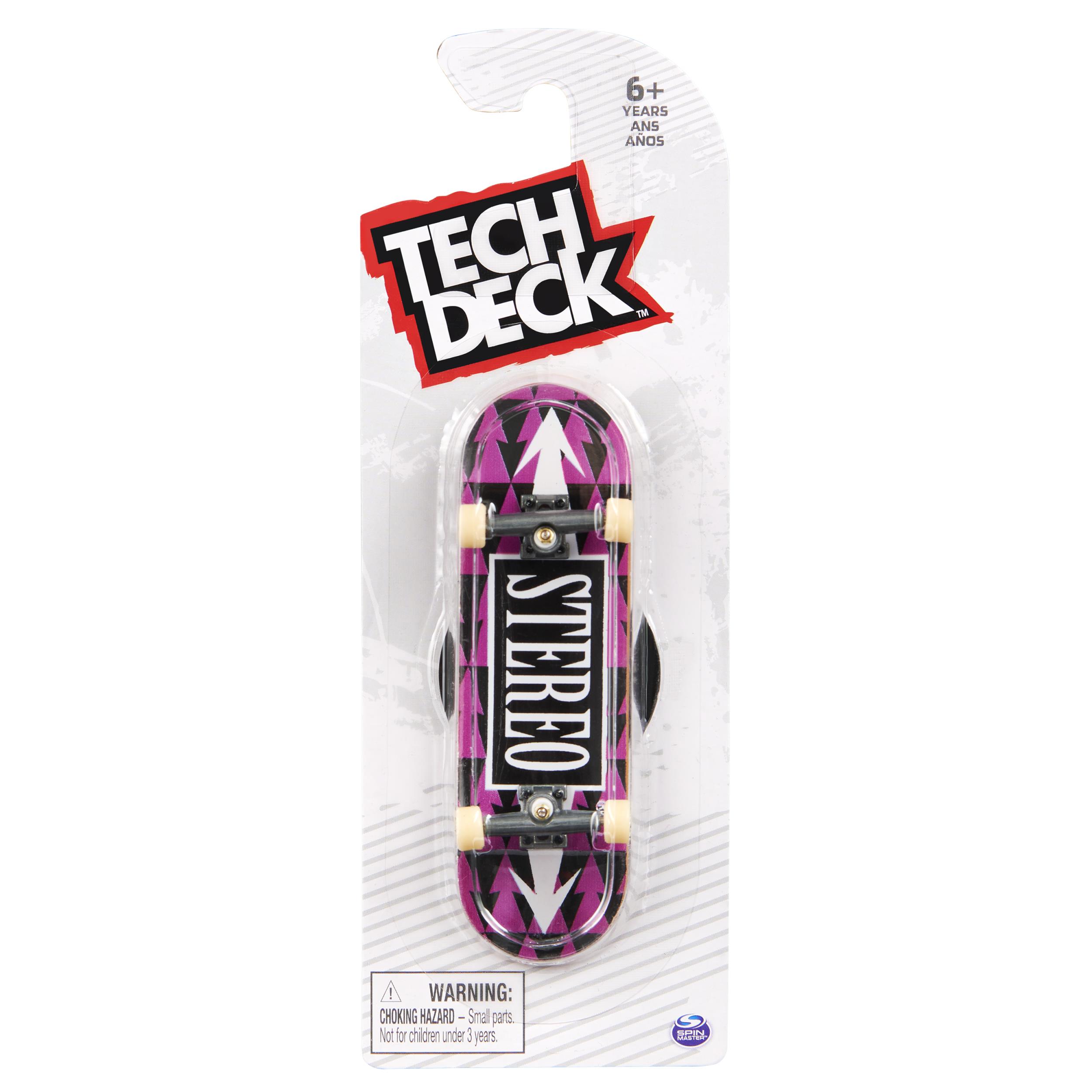 Tech Deck, 96mm Fingerboard with Authentic Designs, styles may vary
