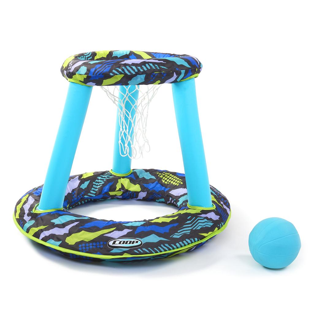 Hydro Spring Hoops Inflatable Pool Game Basketball Set