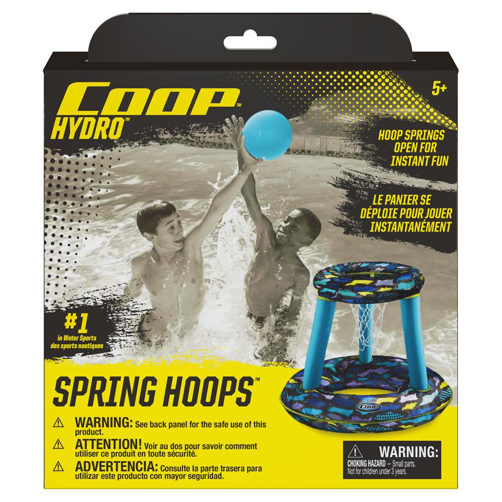 Hydro Spring Hoops Inflatable Pool Game Basketball Set