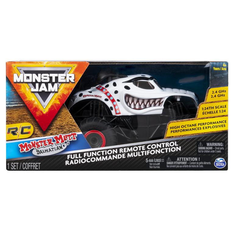 6047112 | Monster Jam, Remote Control Monster Truck, 1:24 Scale