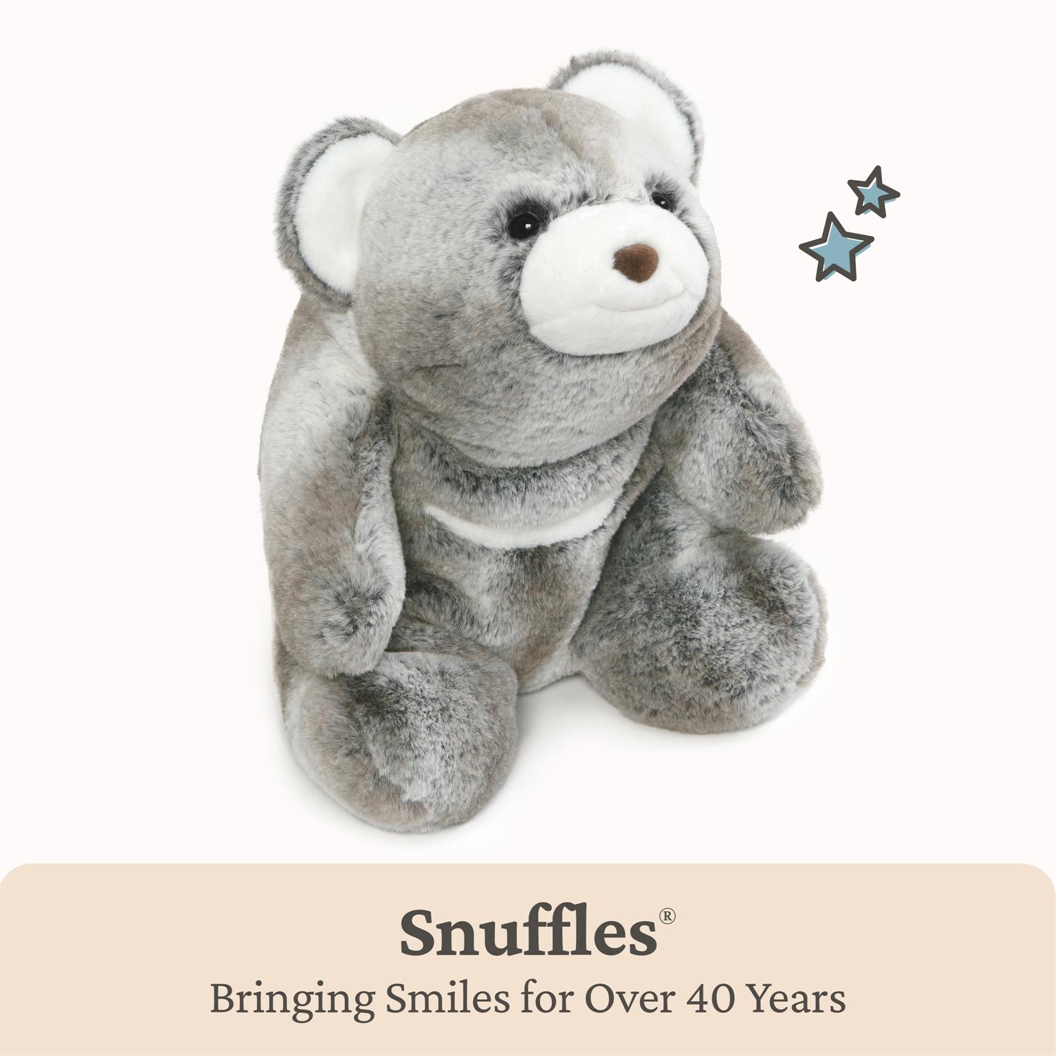 Snorting Snuffle Snuffles Two-Tone, Gray Brown, 13 in