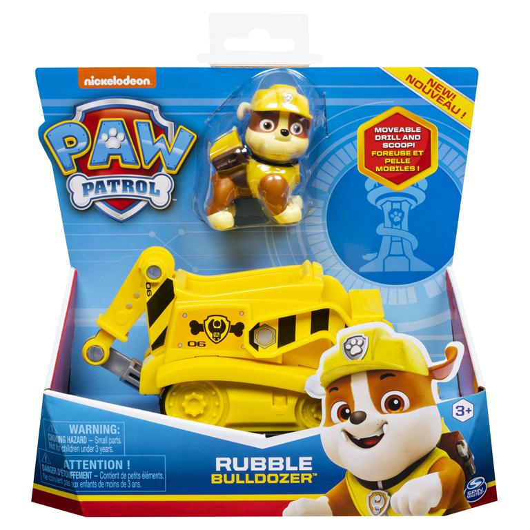 paw patrol vehicle with collectible figure
