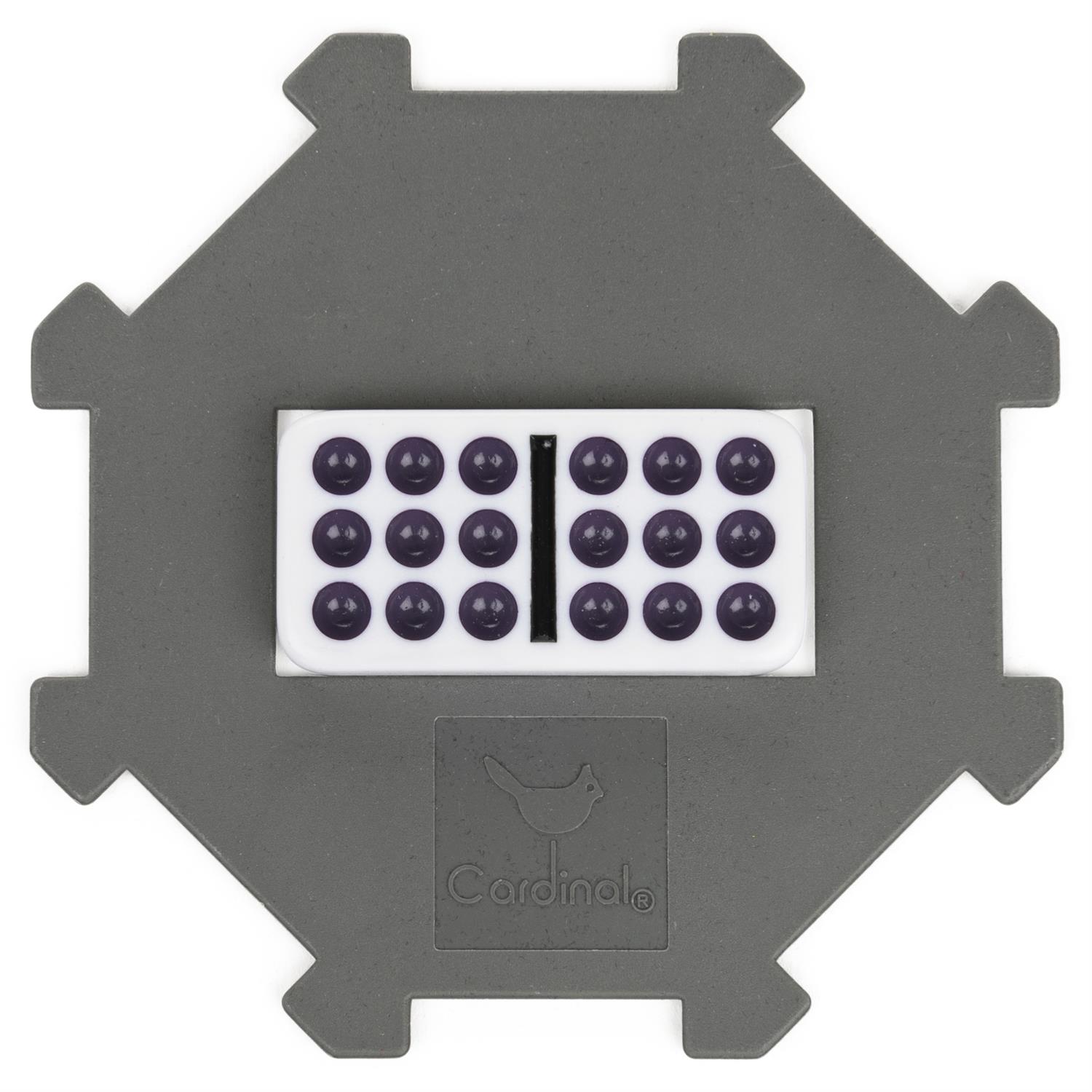 6061192 | Cardinal Classics Double Nine Dominoes Set in Storage Tin