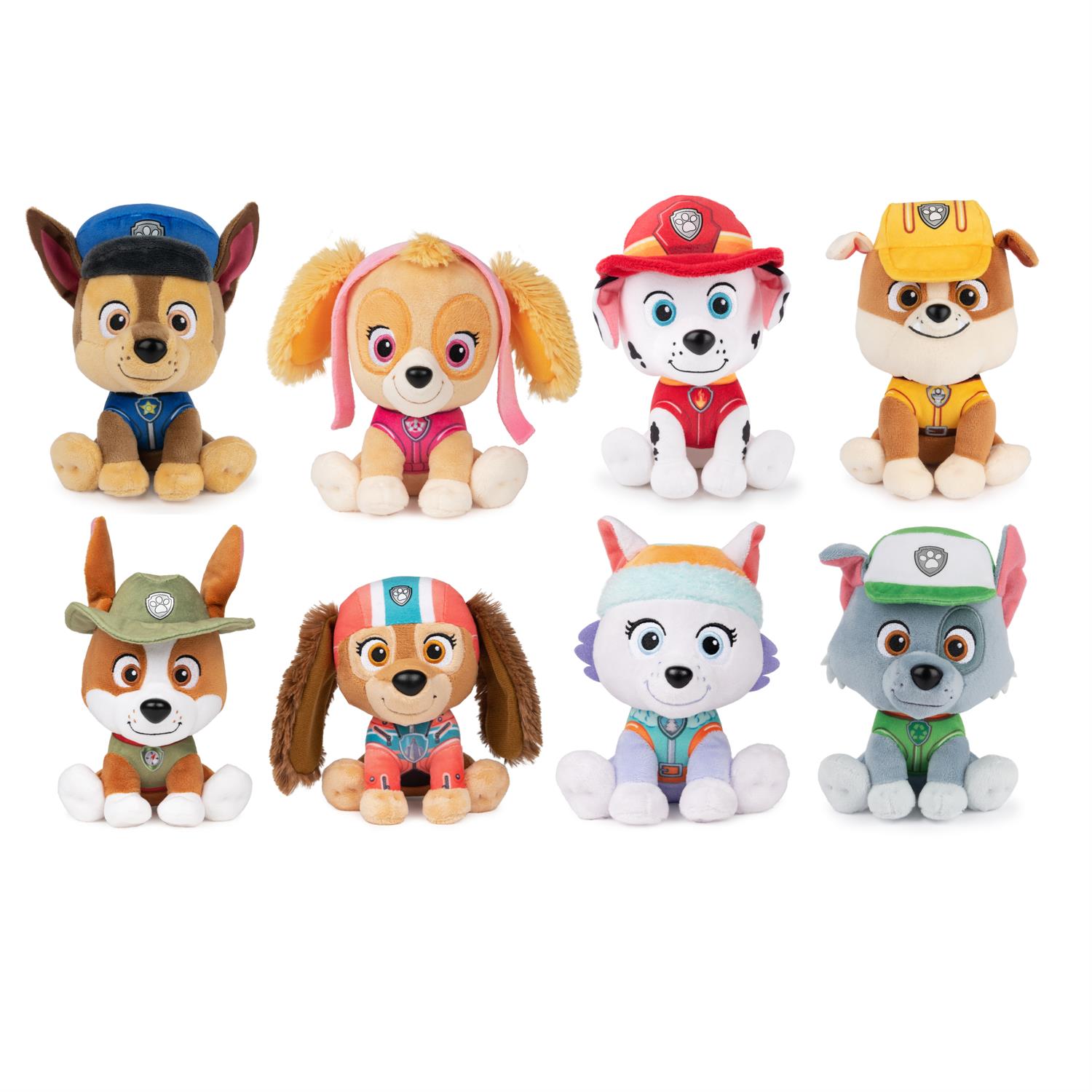 Cute cartoon puppy Patrol Plush PAW Patrol® Everest® Plush, 6 in – Gund main image 2