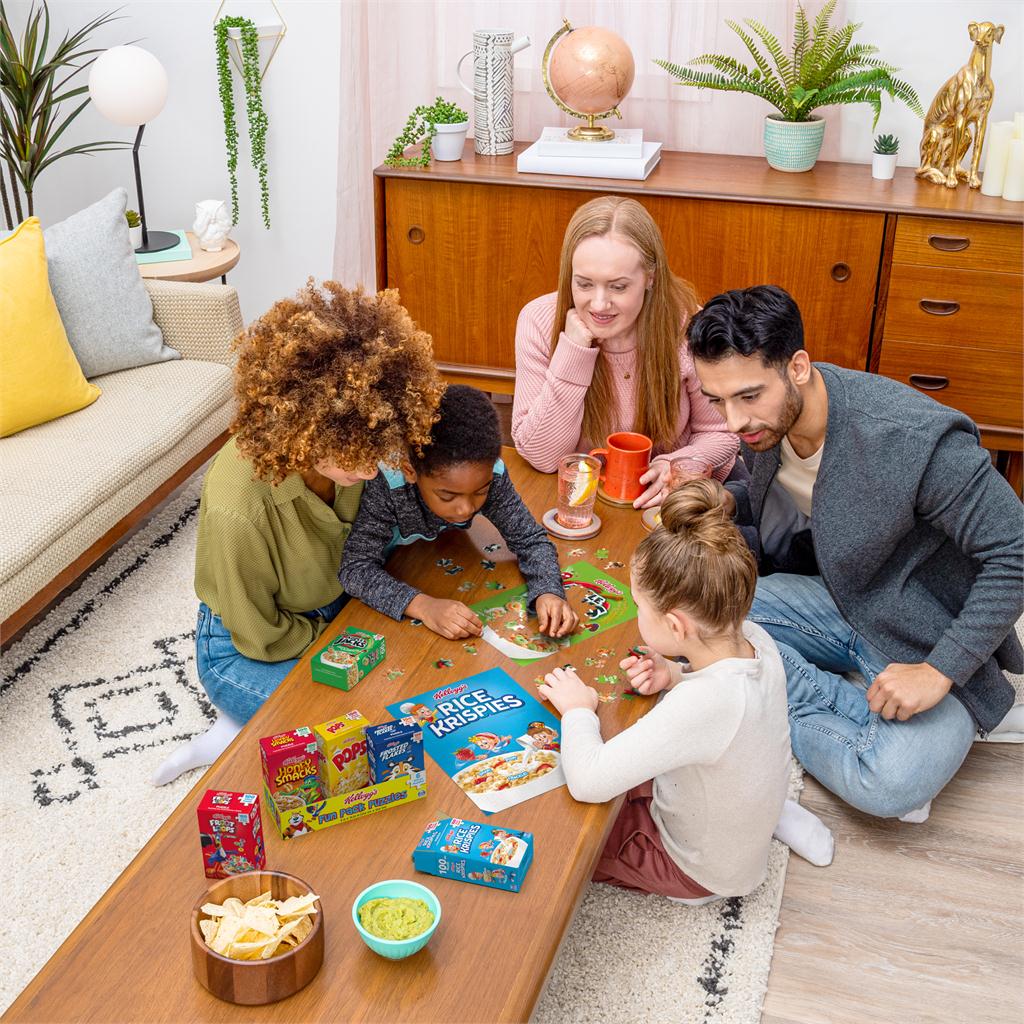 6062175 | Kellogg's, Fun Pack Puzzles 6 Square Cereal Boxes Bundle