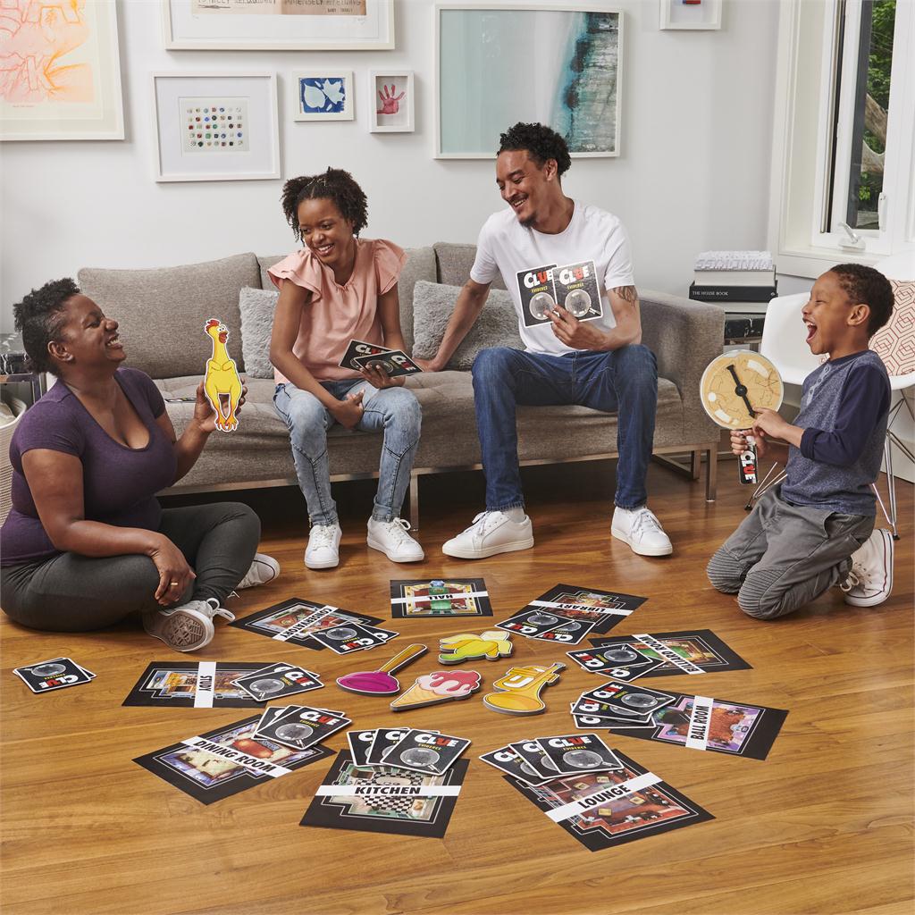 Giant Clue Classic Mystery Party Retro Board Game with a Big Twist