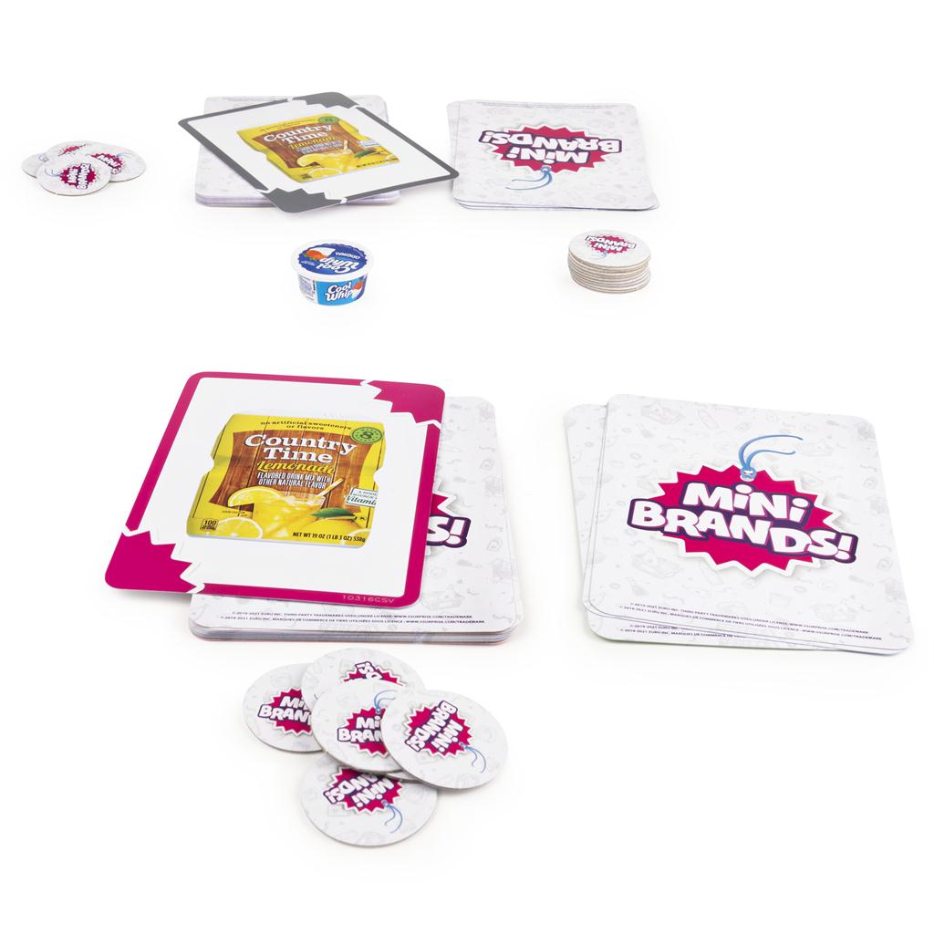 Mini Brands, Grocery Grab Card Game with Cute Collectable Tiny Cool