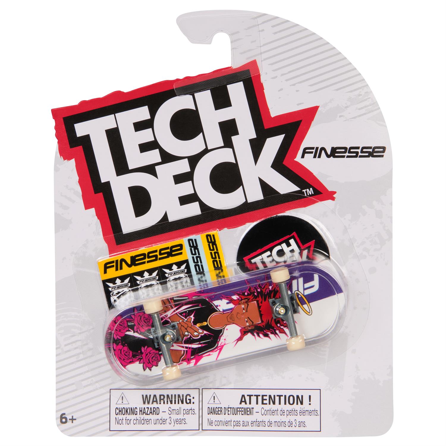 TECH DECK Pack 1 Finger Skate 96mm Personnalisable 6 Ans