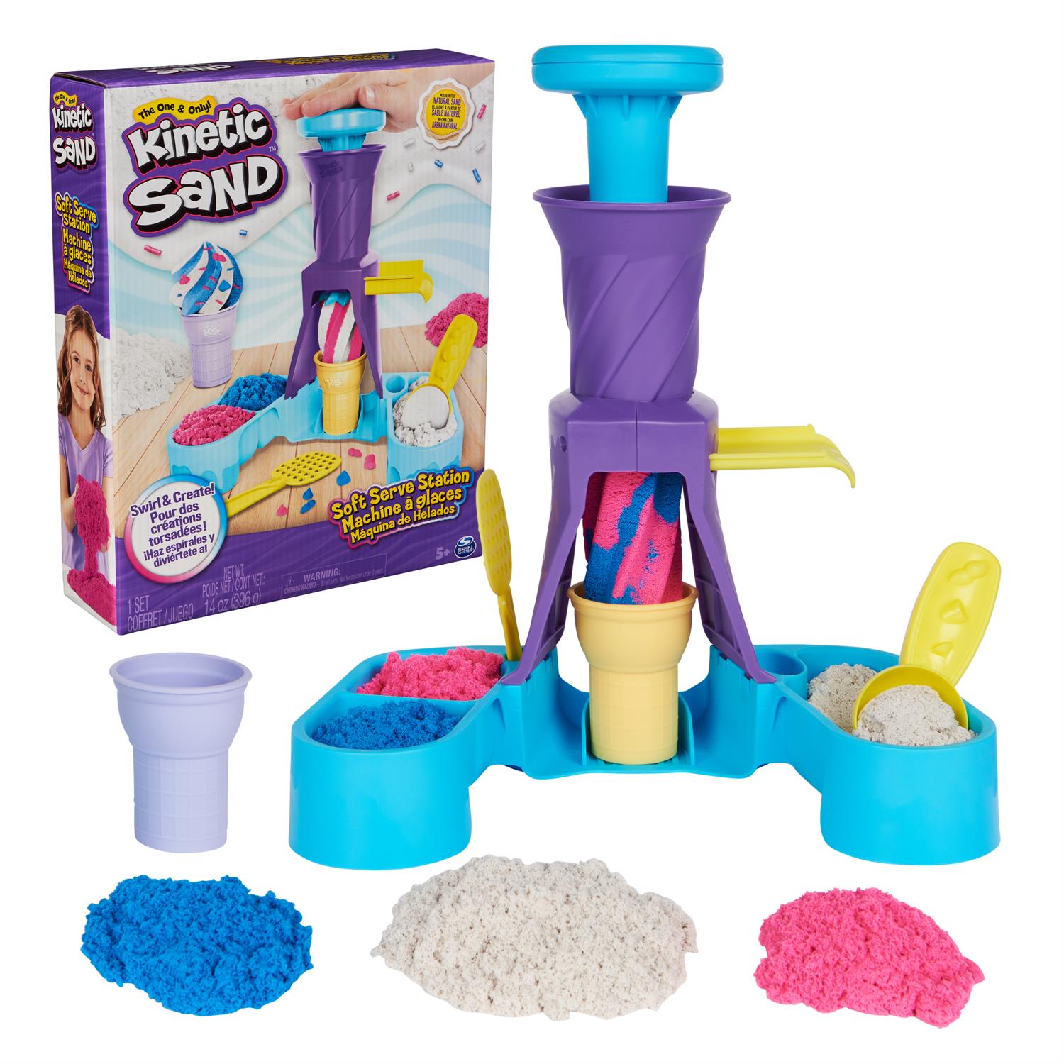6068385 | Kinetic Sand, Soft Serve Station
