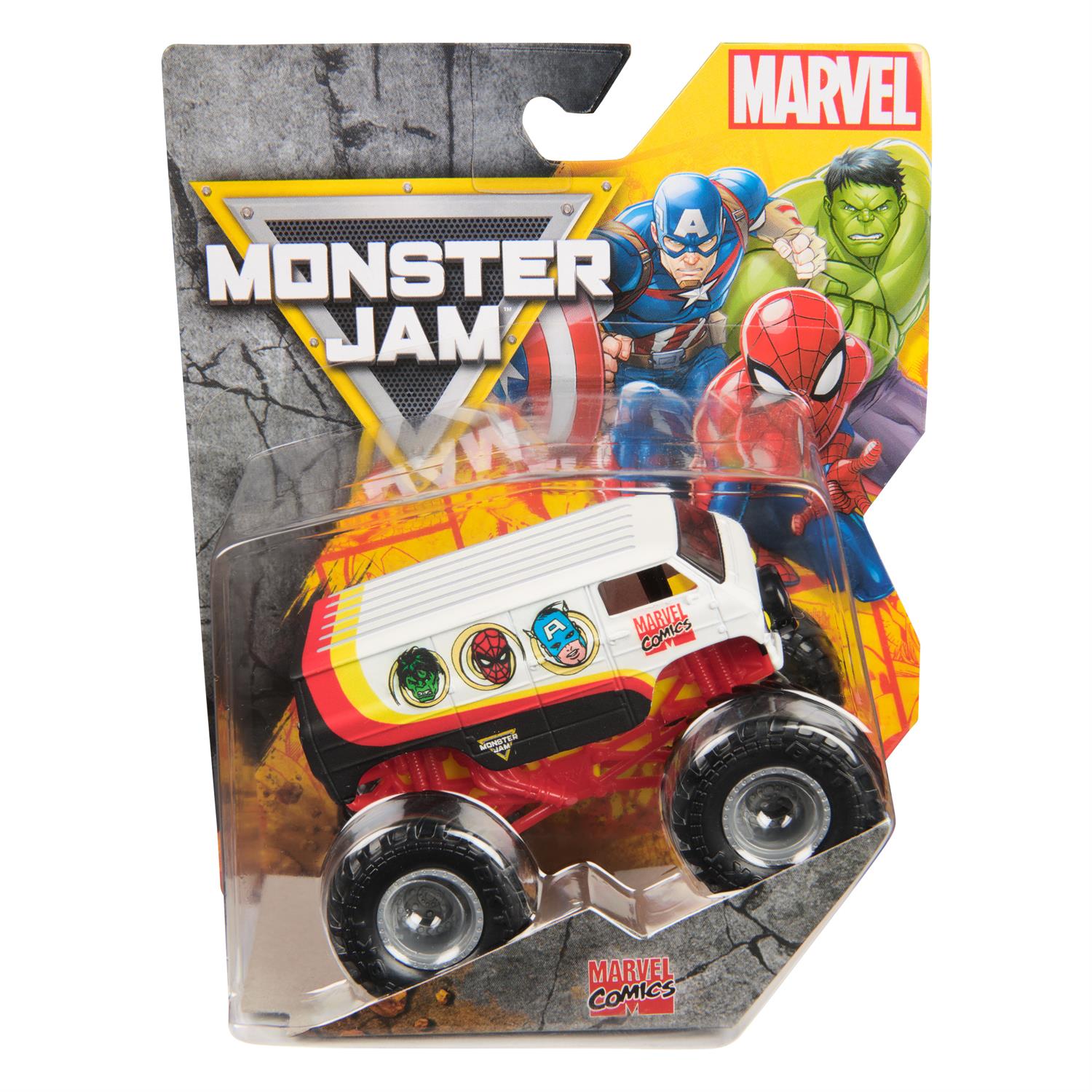6069960 | Monster Jam Truck 1to64 Marvel Single Pack Assortment