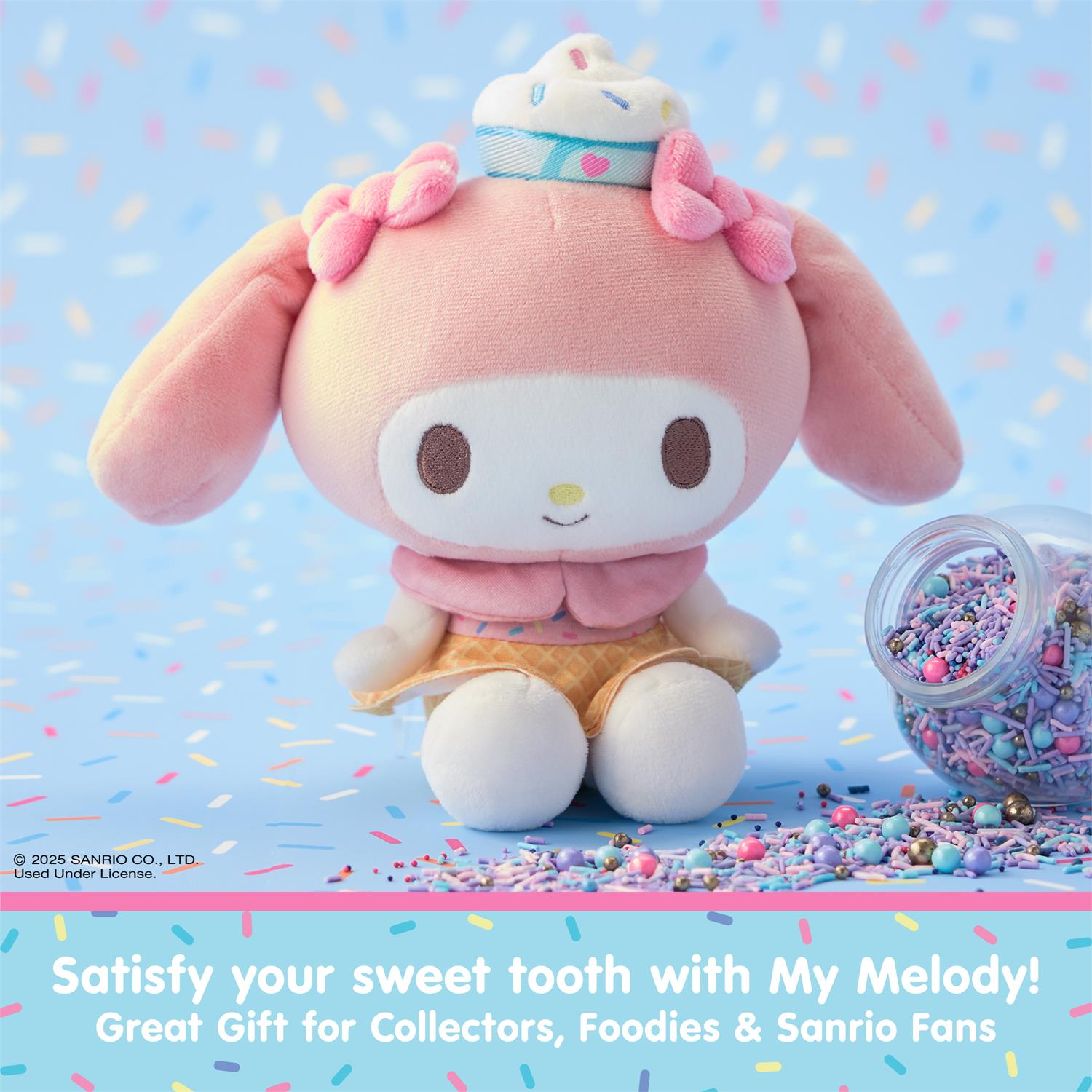 Little Mimi X Sanrio Figuren MY MELODY ICE Cream Schiff Markt Figur