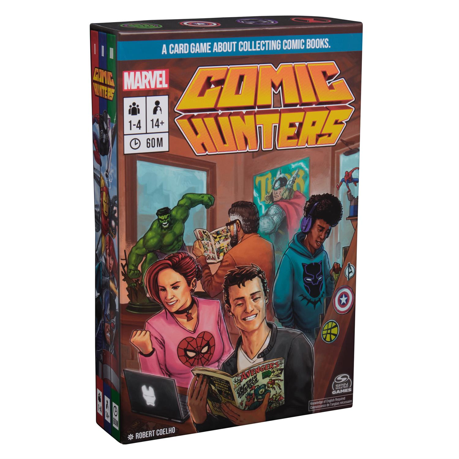 6070364 | Marvel Comic Hunters Comic Collecting Strategy Card Game