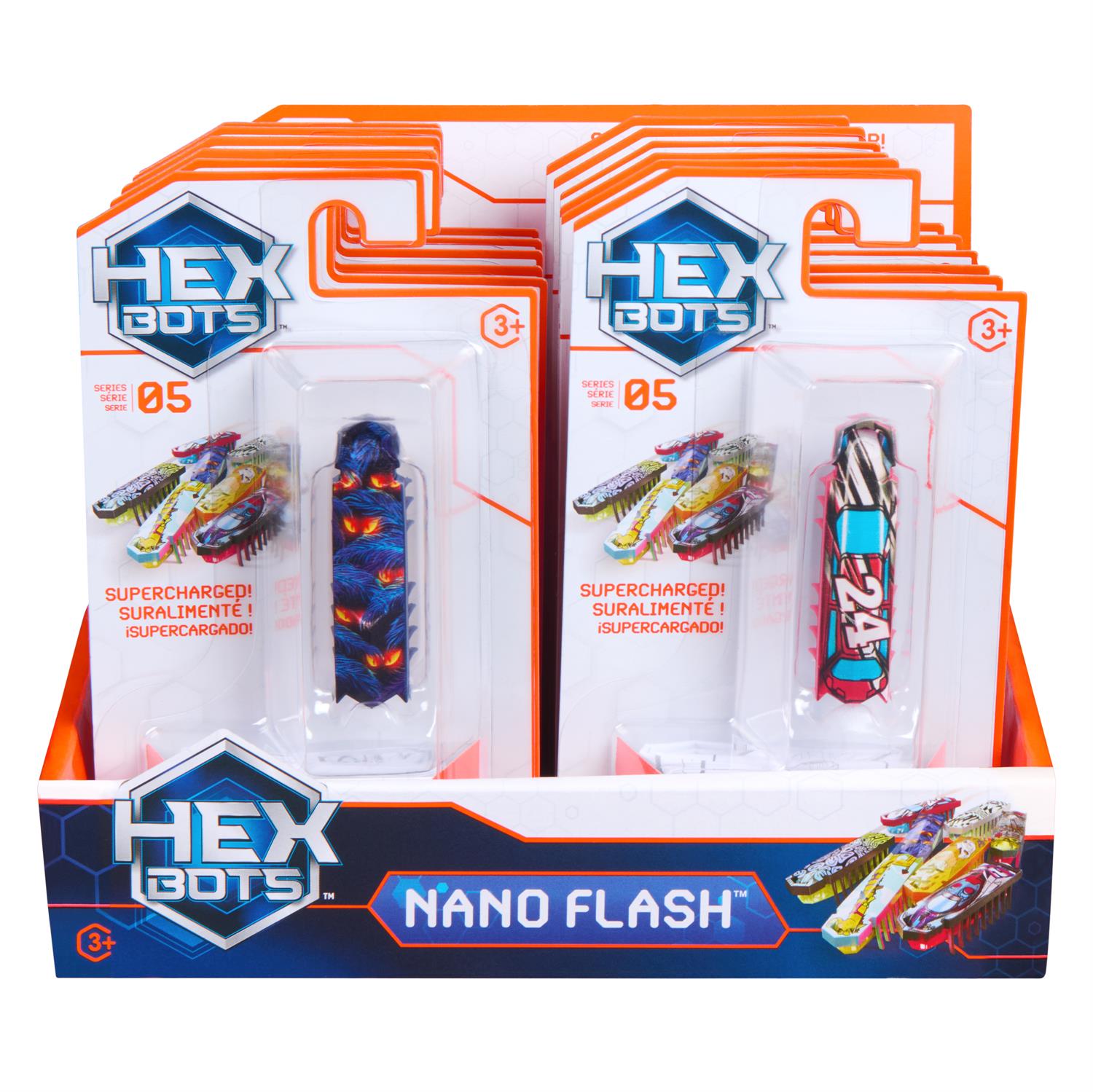 6071532 | HEX BOTS Flash Nano Single Assortment (styles vary)