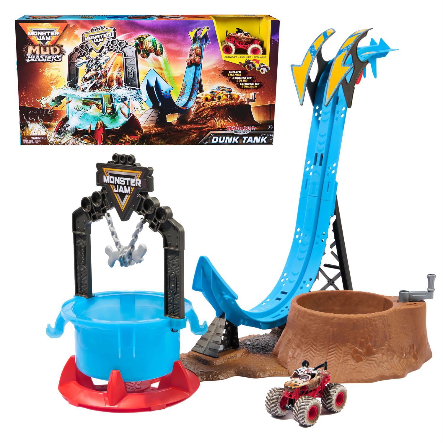 6072014 | Monster Jam 1t64 Truck Wash Playset