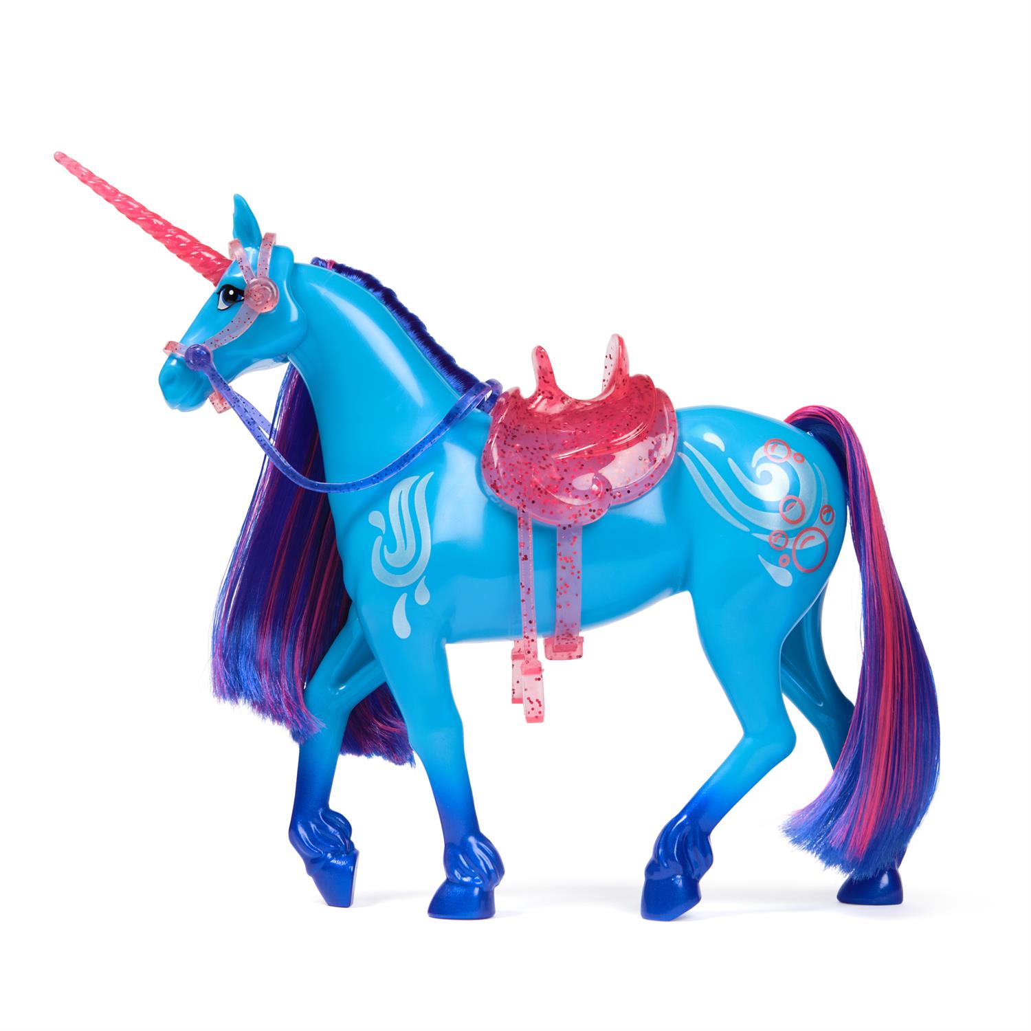 Knorrtoys 16736 Duo Magic Unicorn, dubbele poppenwagen, donkerblauw