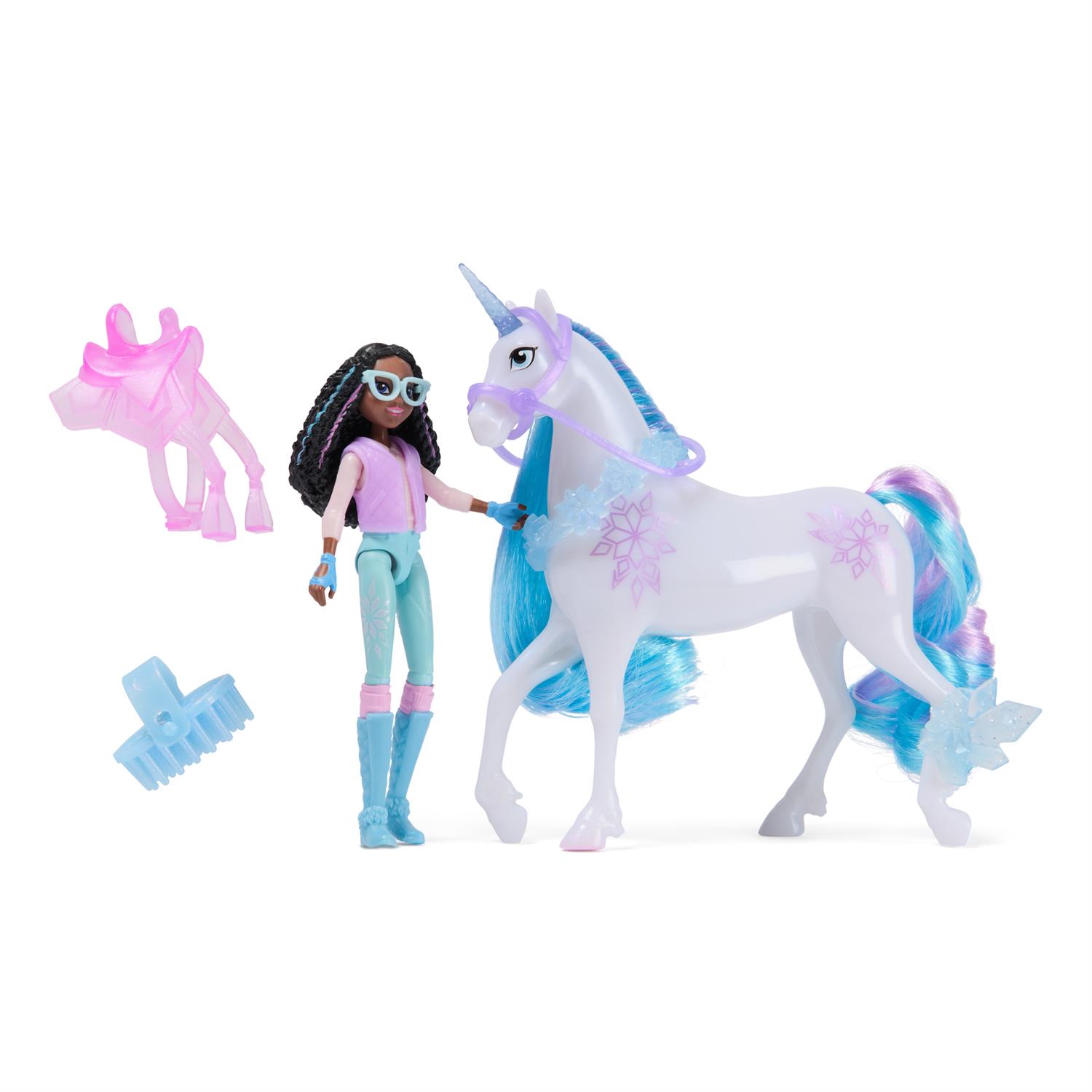 6072675 | Unicorn Academy, Layla & Glacier Power of Friendship Set