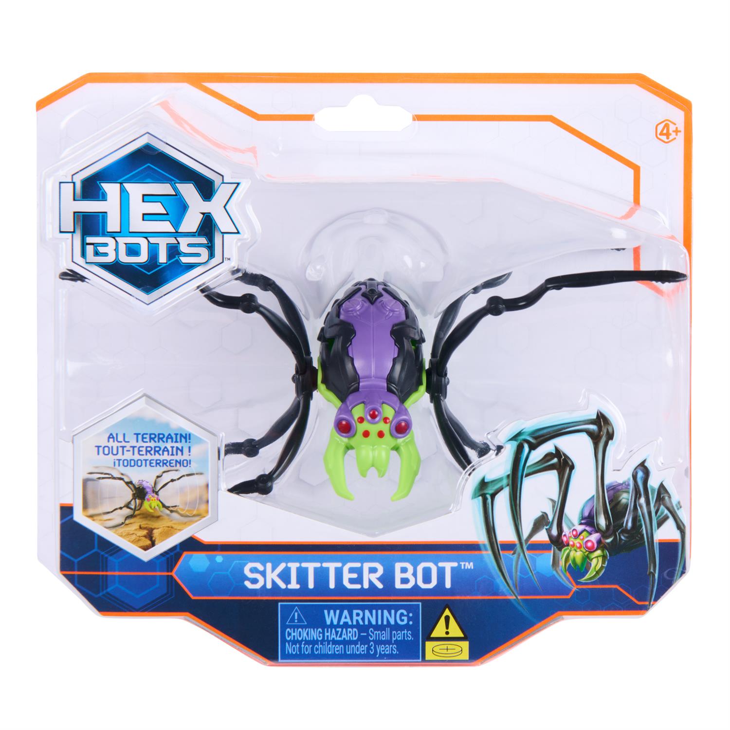 6072914 | HEX BOTS Skitter Bot Spider Assortment