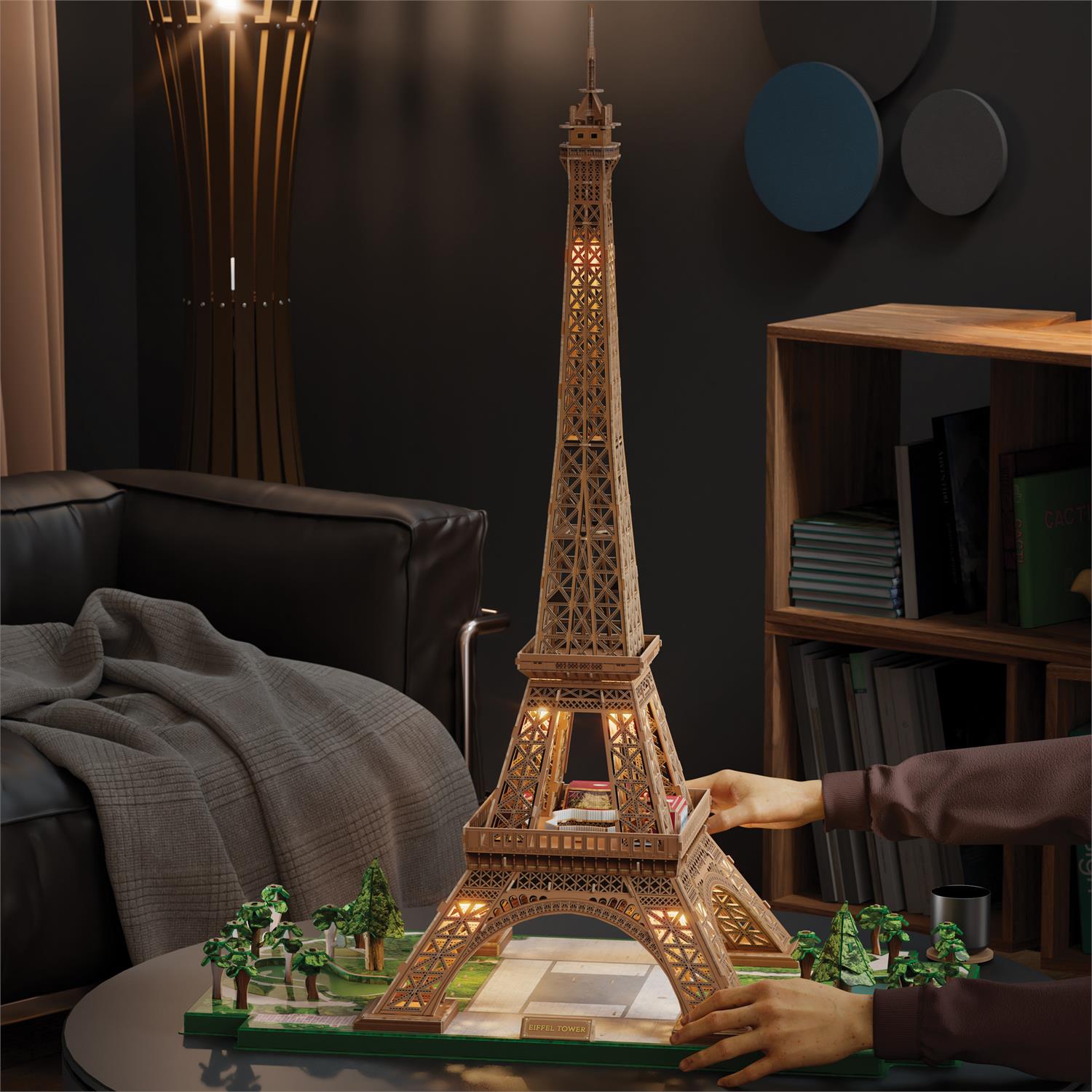 6073686 | 4D Build, Architect Series Eiffel Tower 3D Model Kit