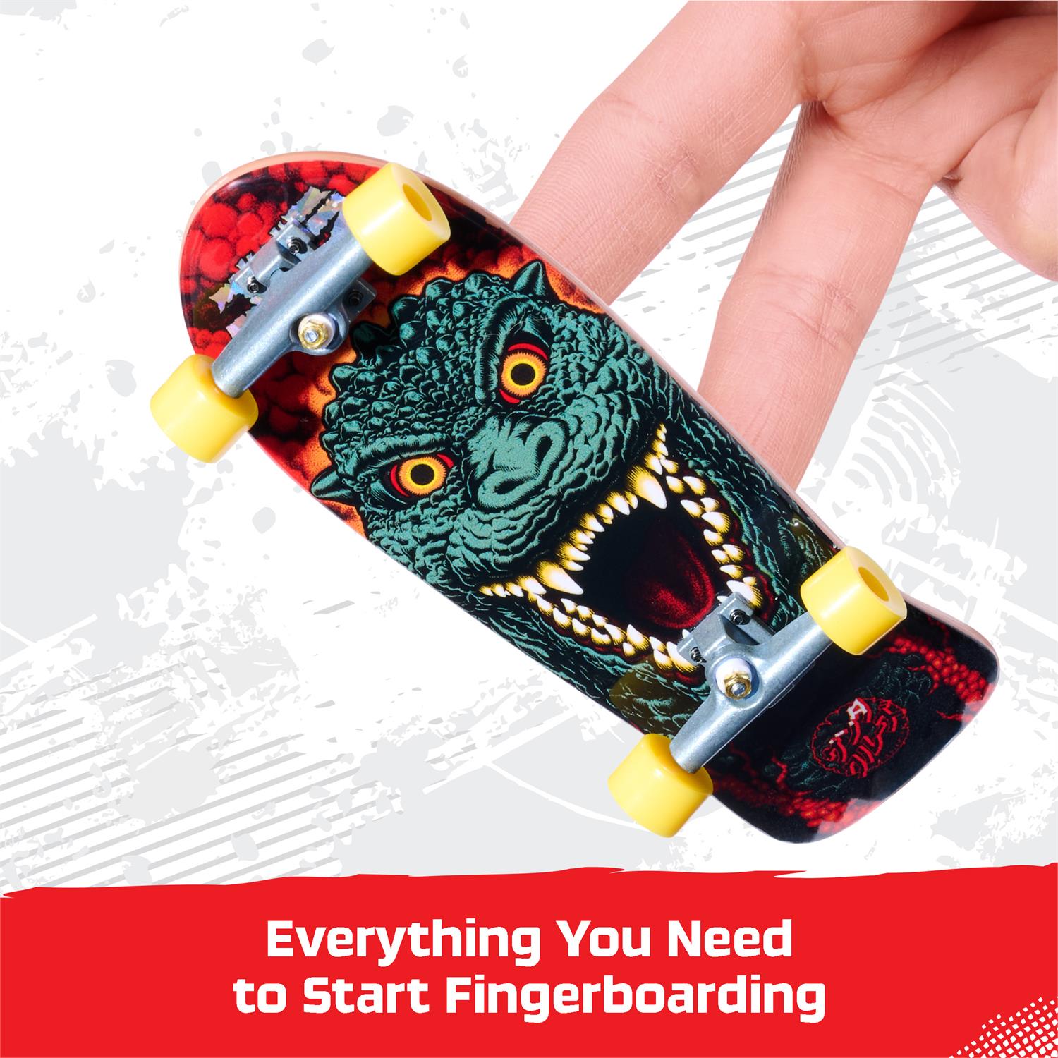 6073886 | Tech Deck, Godzilla Sk8shop Fingerboard Bonus Pack