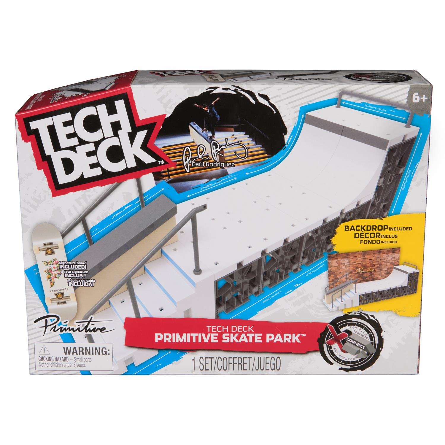 6073916 | Tech Deck Skateboard Playset X Connect Plus Ramp