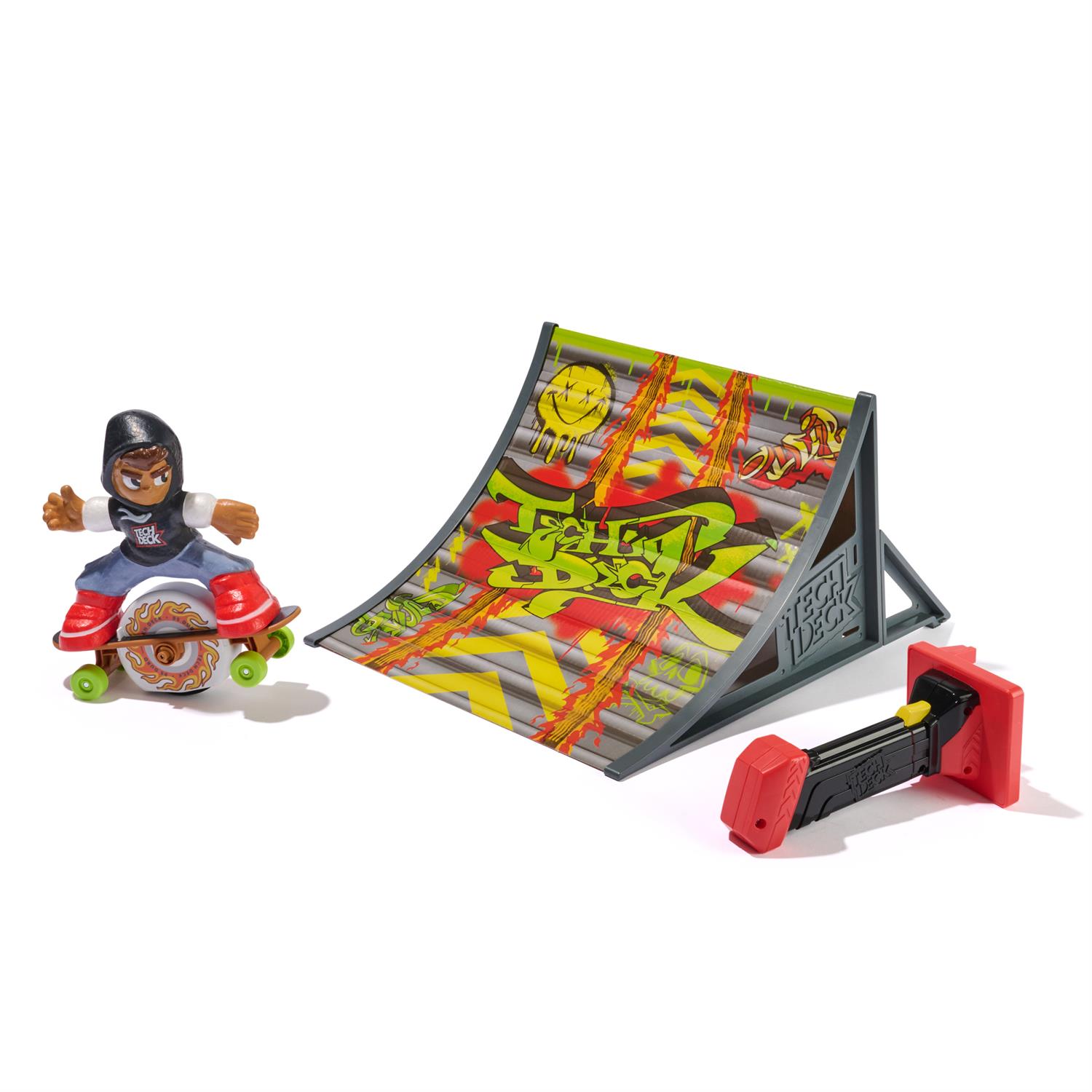 6073986 | Tech Deck Shred N' Blast Sk8board, Motorized Finger