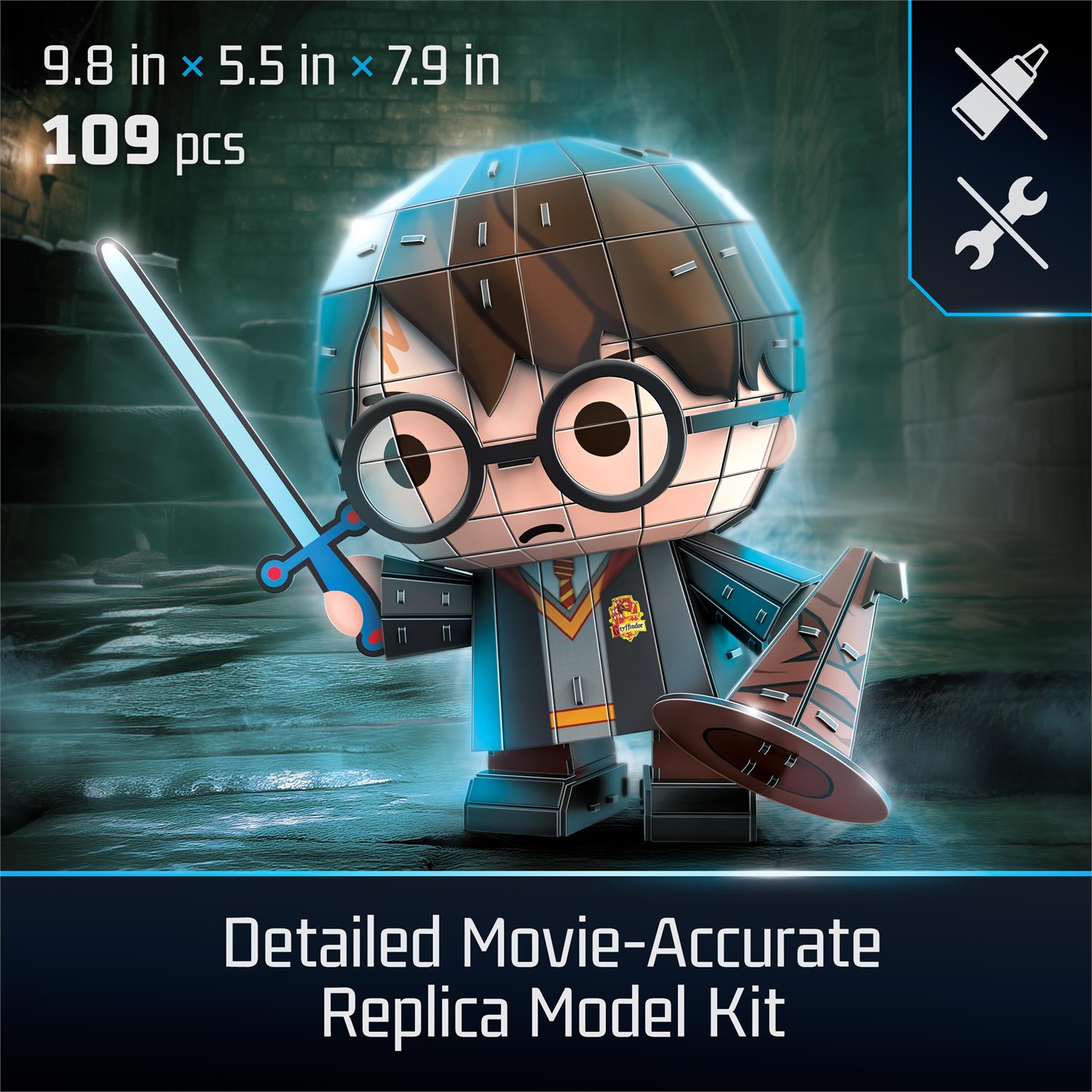 6074343 | 4D Build, Harry Potter Chibi with Sword
