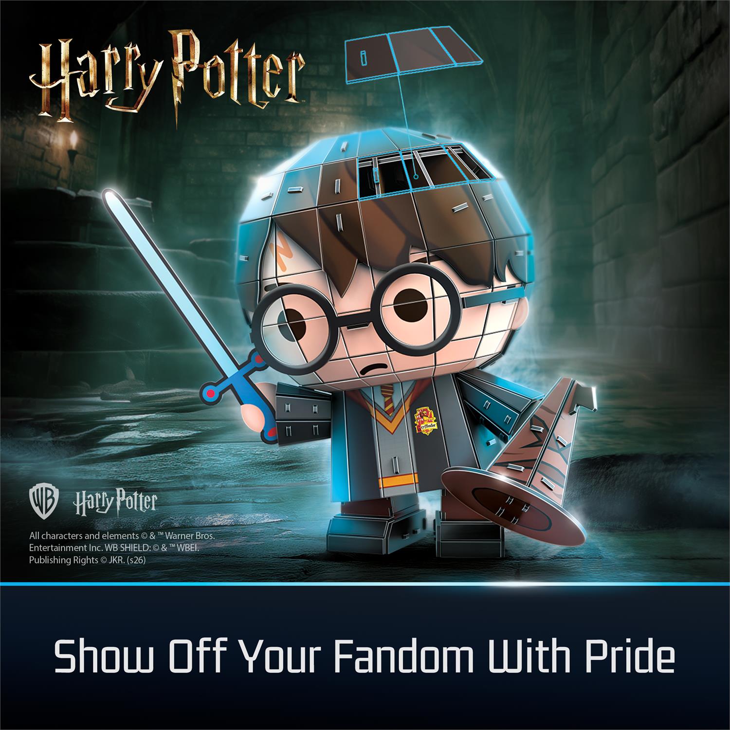 6074343 | 4D Build, Harry Potter Chibi with Sword