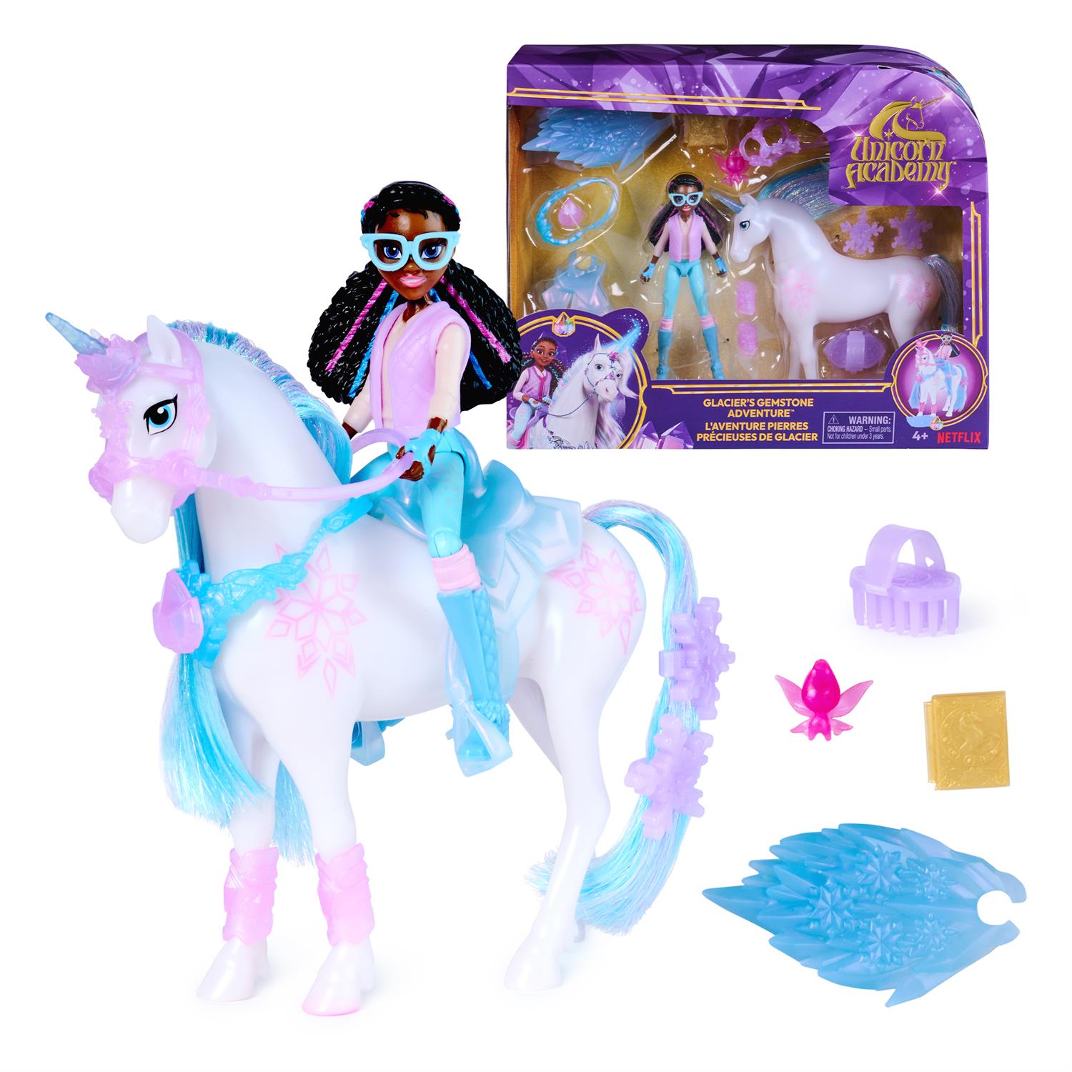 6074981 | Unicorn Academy, Glacier`s Gemstone Adventure with Layla