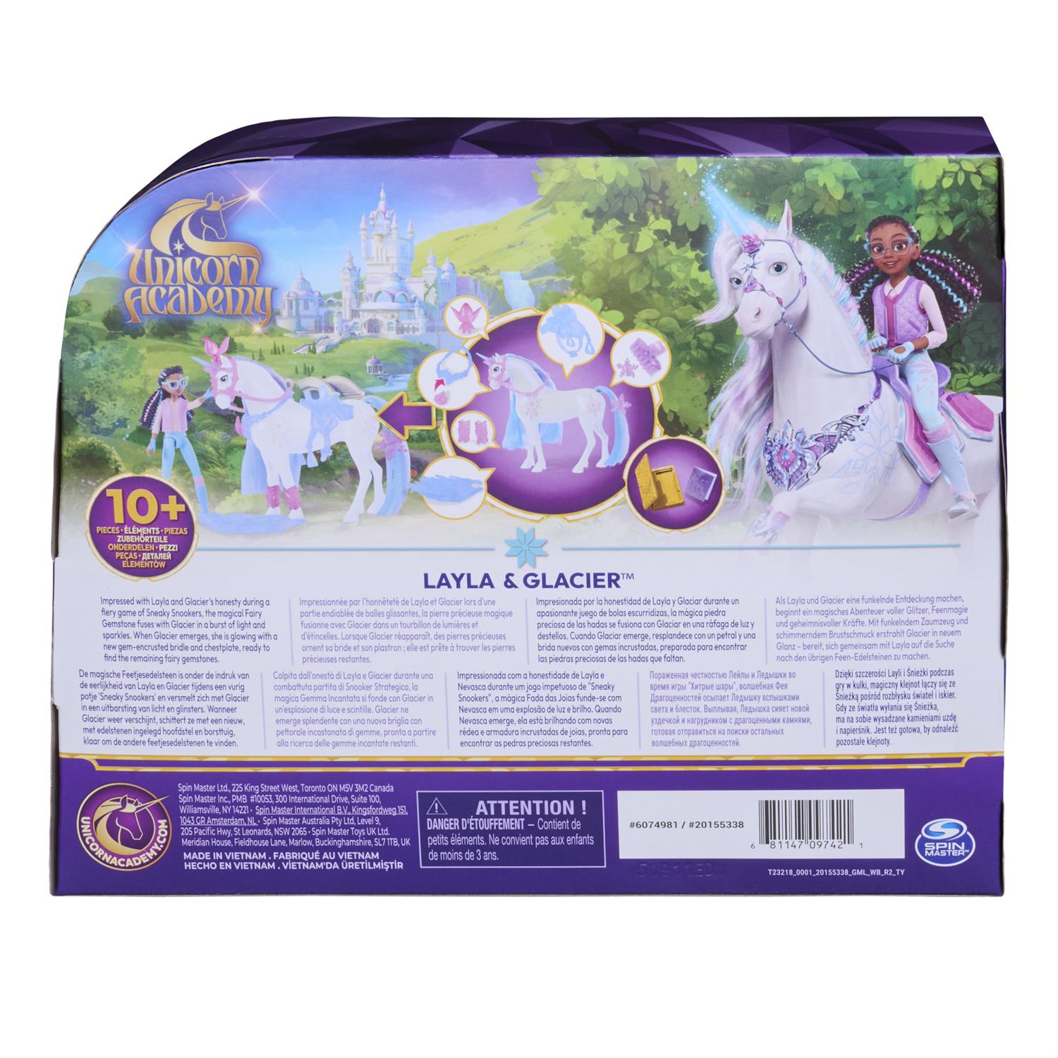 6074981 | Unicorn Academy, Glacier`s Gemstone Adventure with Layla