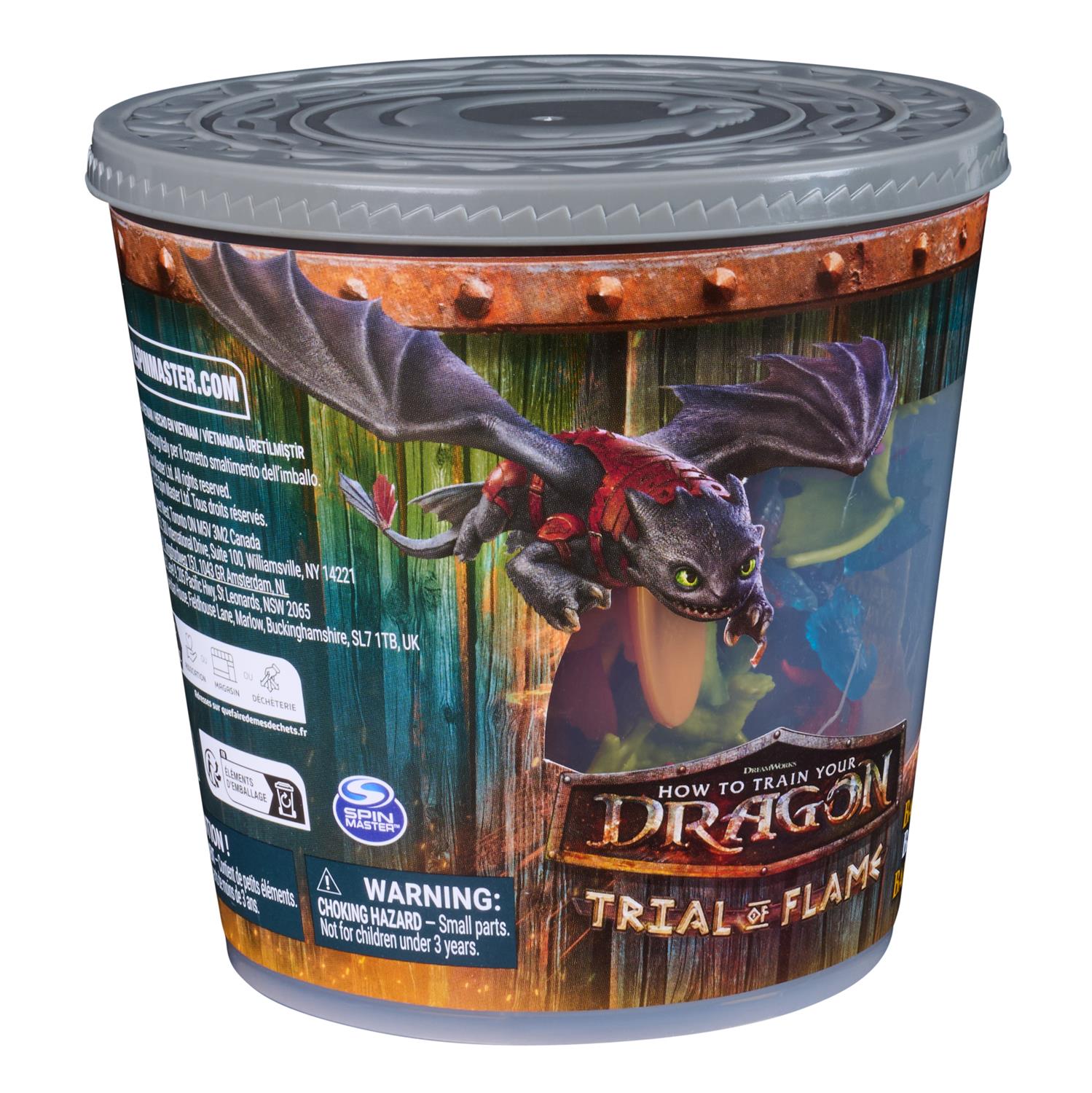 6075546 | Dreamworks Dragons, World of Berk: Barrel of Dragons