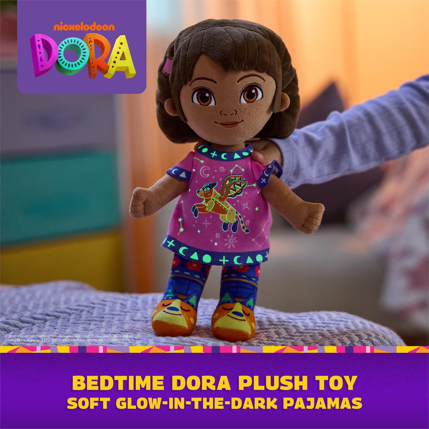 6075632 | Dora Official Bedtime Dora Plush 13in