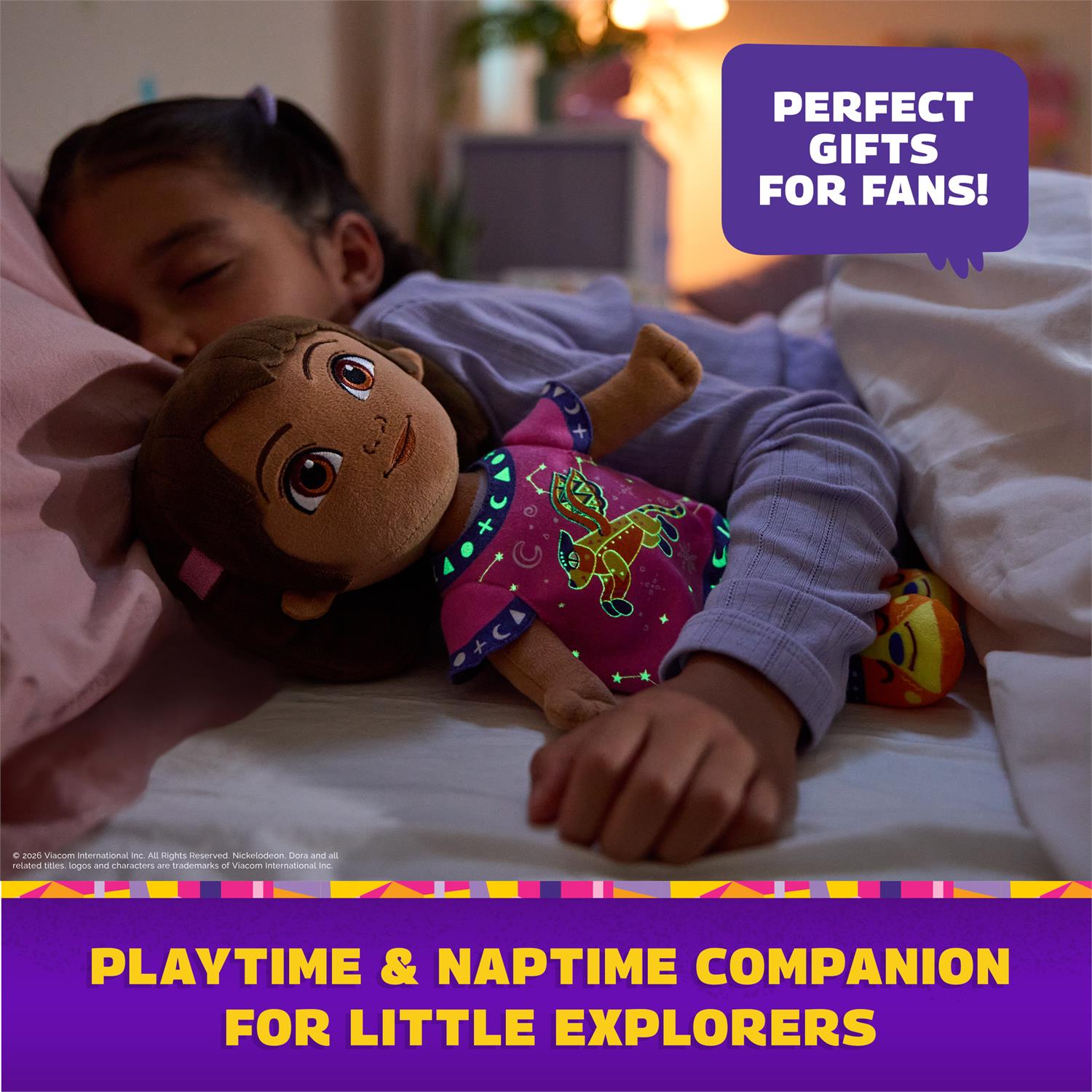 6075632 | Dora Official Bedtime Dora Plush 13in