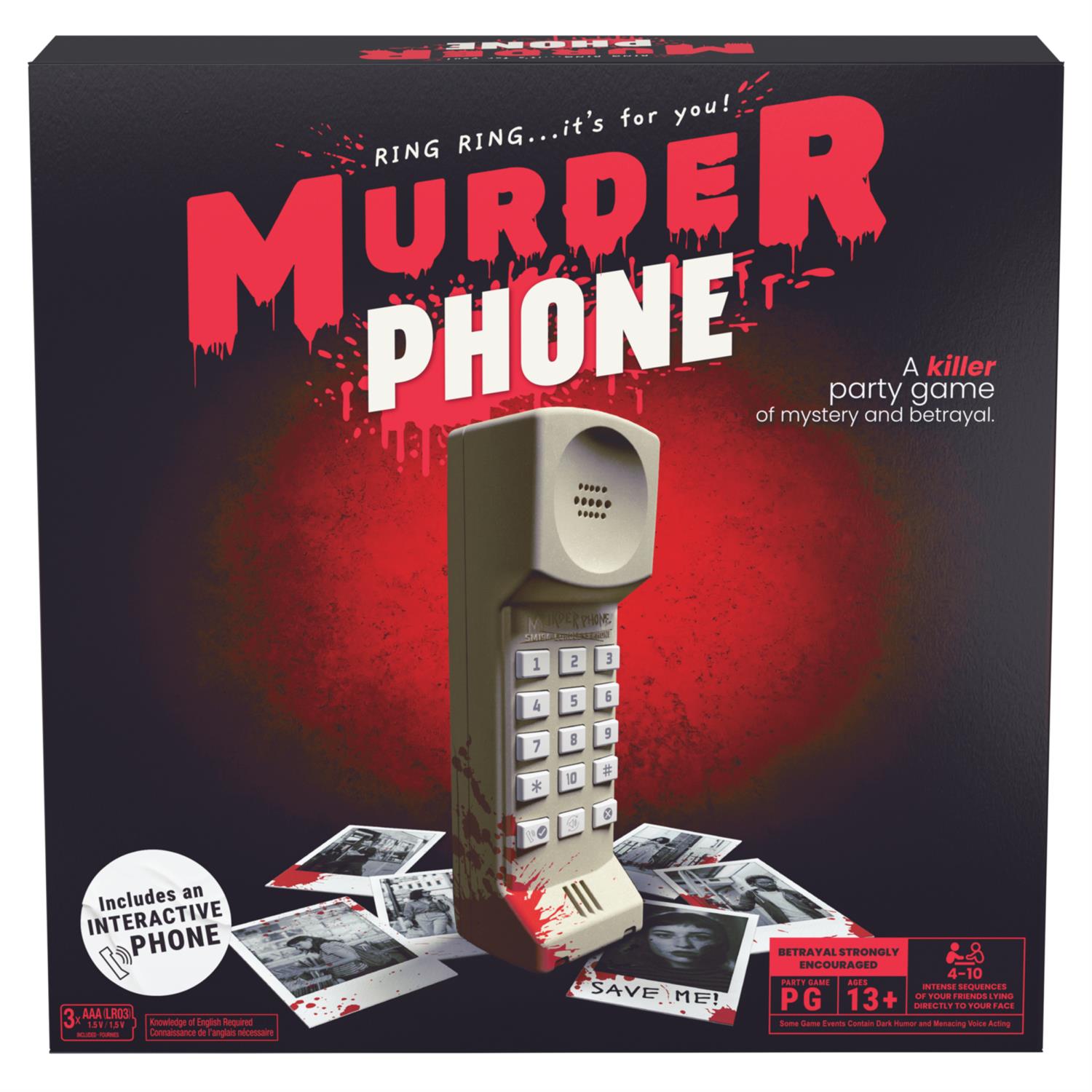 Spin Master Games Murder Phone — Model 6076425