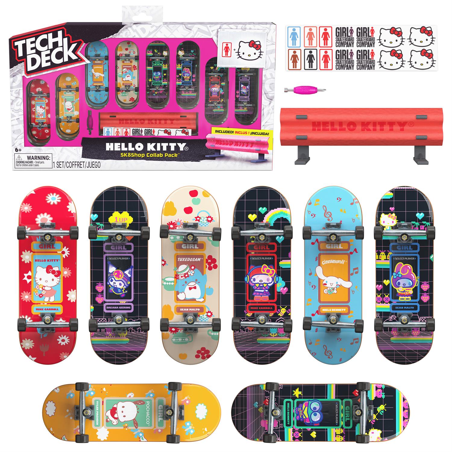 6076639 | Tech Deck Hello Kitty SK8Shop Collab Pack