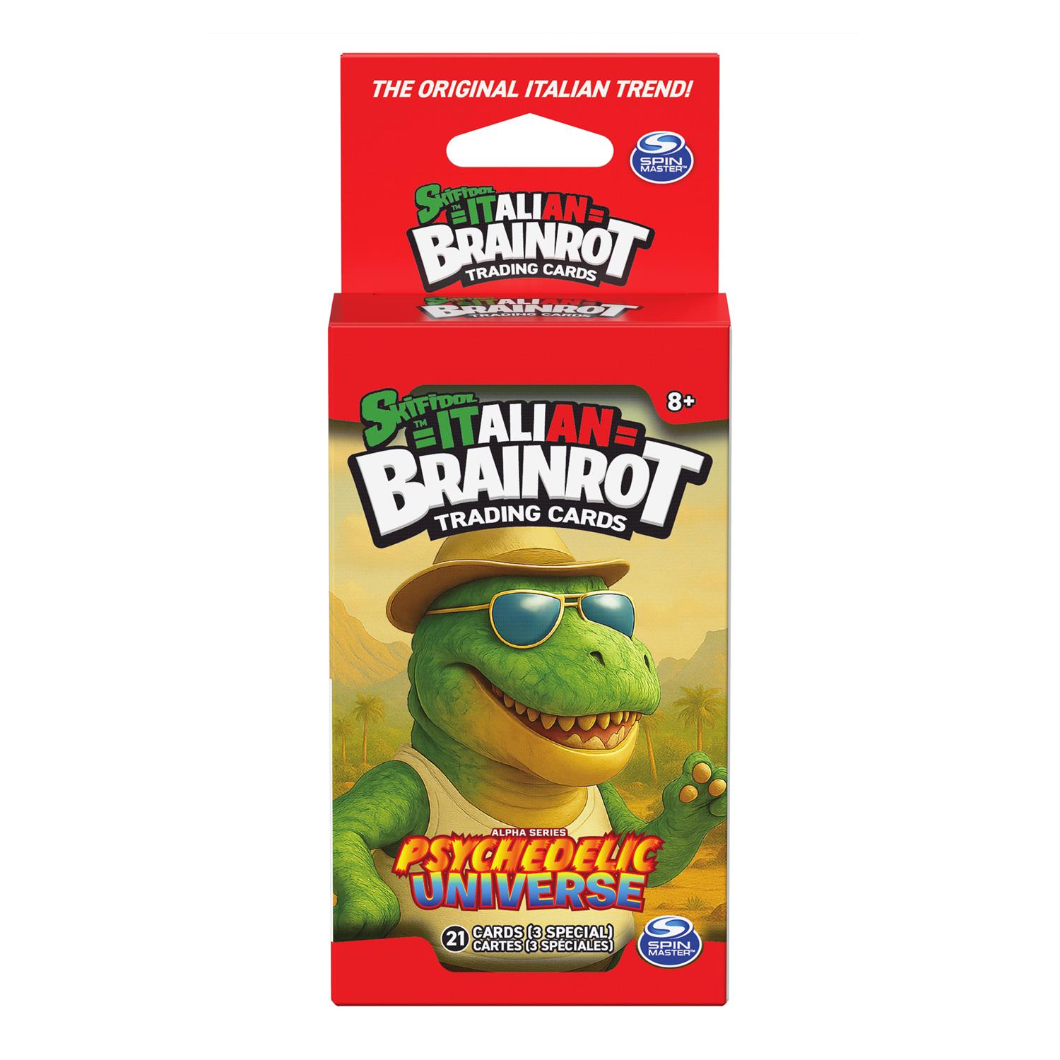 6078344 | Italian Brainrot Mystery Trading Card Game 3-Pack Blind