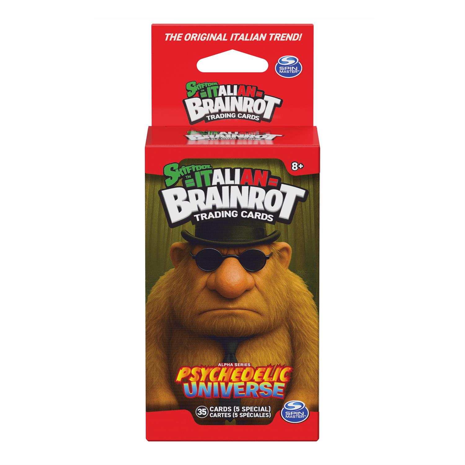 6078345 | Italian Brainrot Mystery Trading Card Game 5-Pack Blind