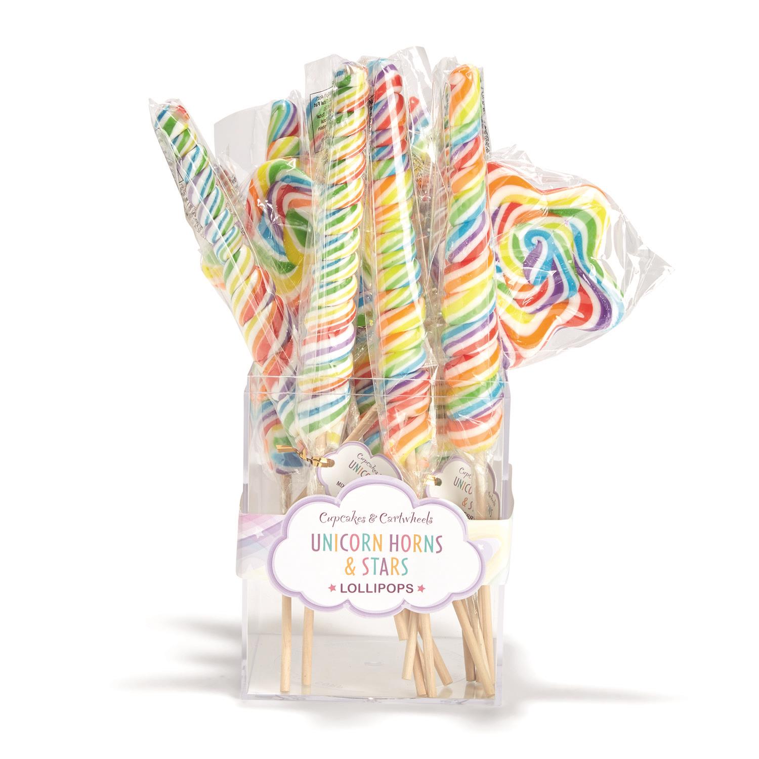 Rainbow Unicorn Horn Candy 48 Pc Un